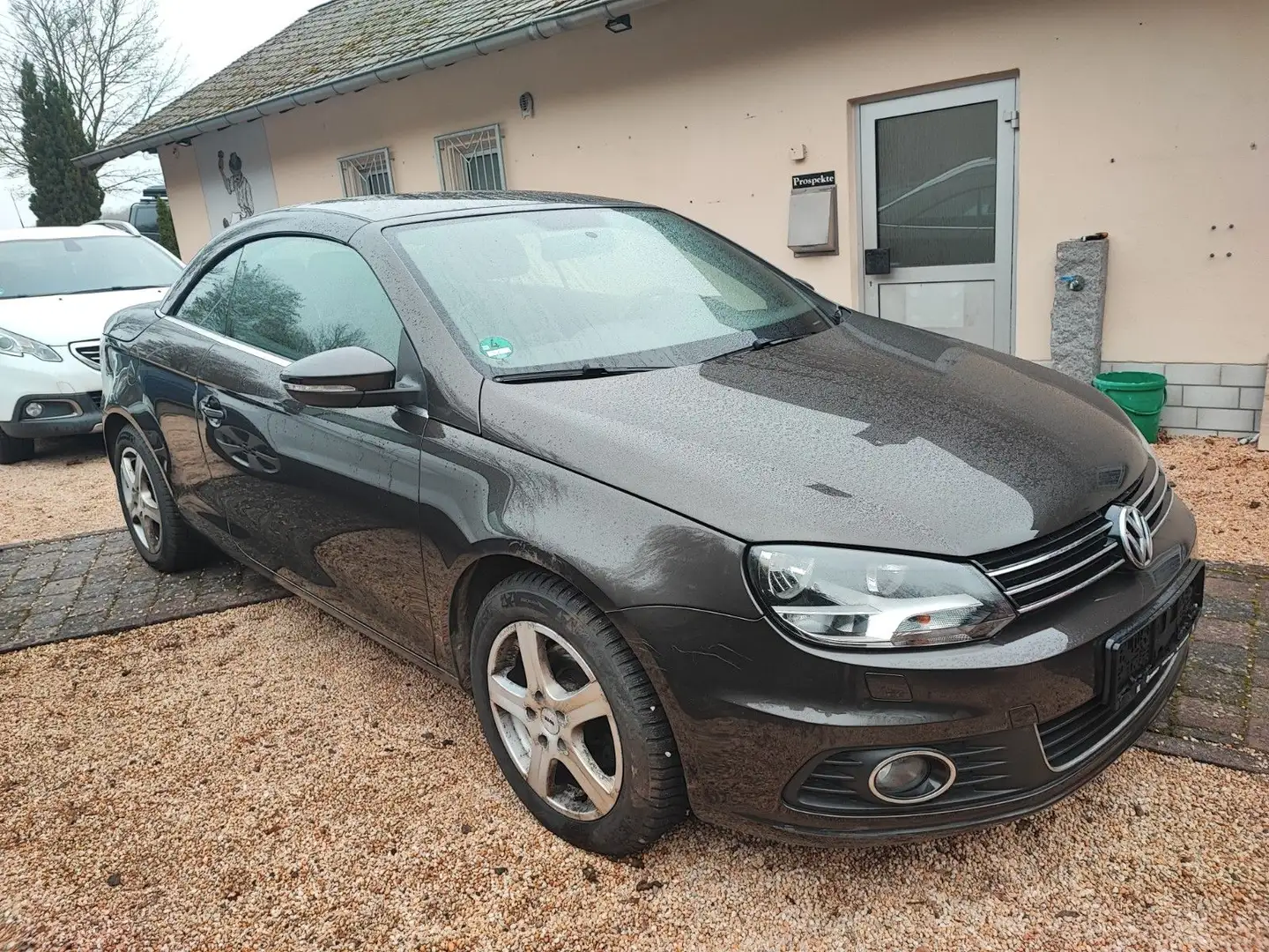 Volkswagen Eos BMT CABRIO-LEDER-NAVI-PDC-MFL-TEMPOMAT-1. HD Brun - 2