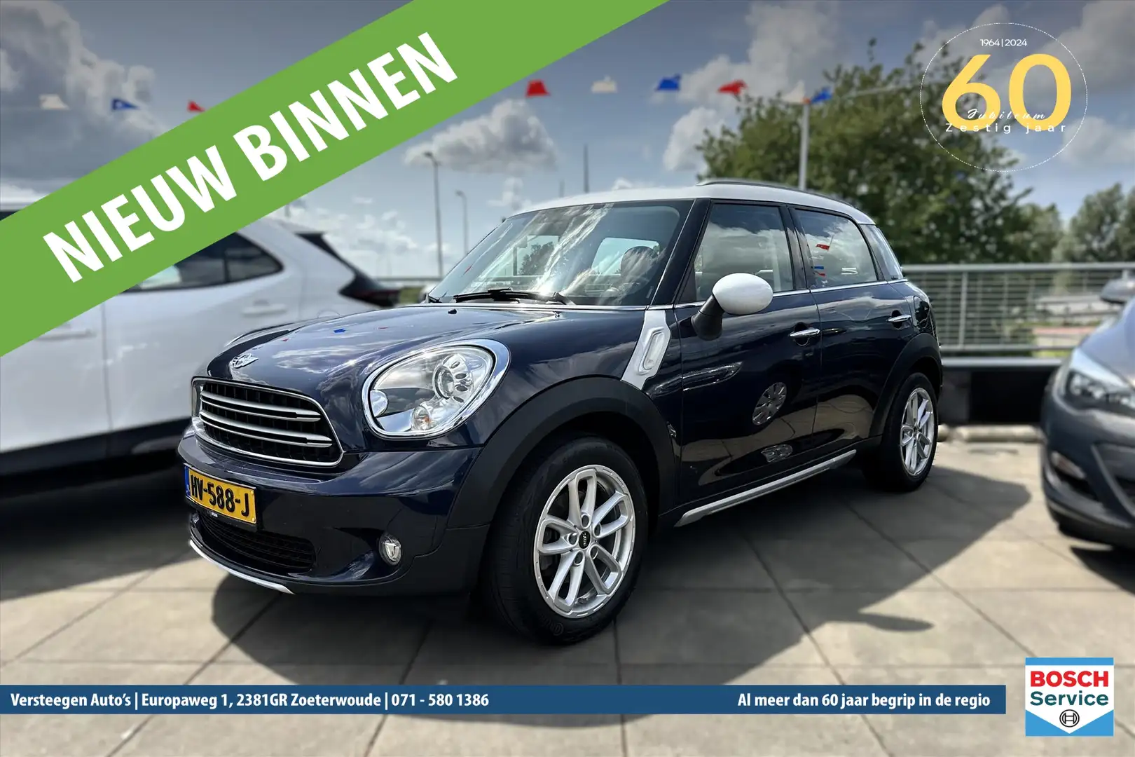 MINI Cooper Countryman 1.6 122pk Pepper Blu/Azzurro - 1