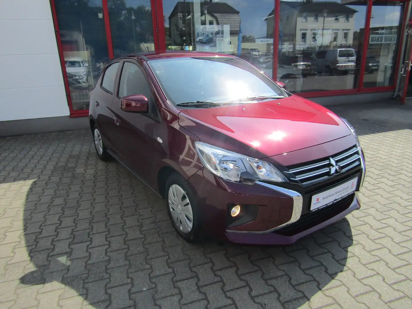 Mitsubishi Space Star 1.2 Select Klima Licht+Regensensor PDC Allwetter Rouge - 1