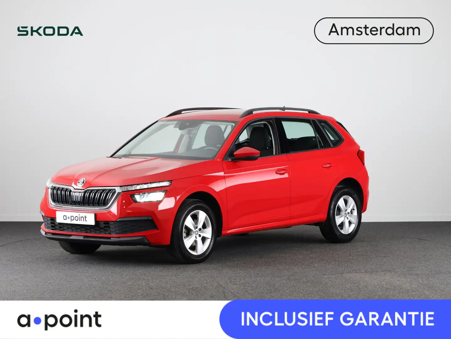 Skoda Kamiq 1.0 TSI Ambition 110 pk | Navigatie via App | Park Rood - 1