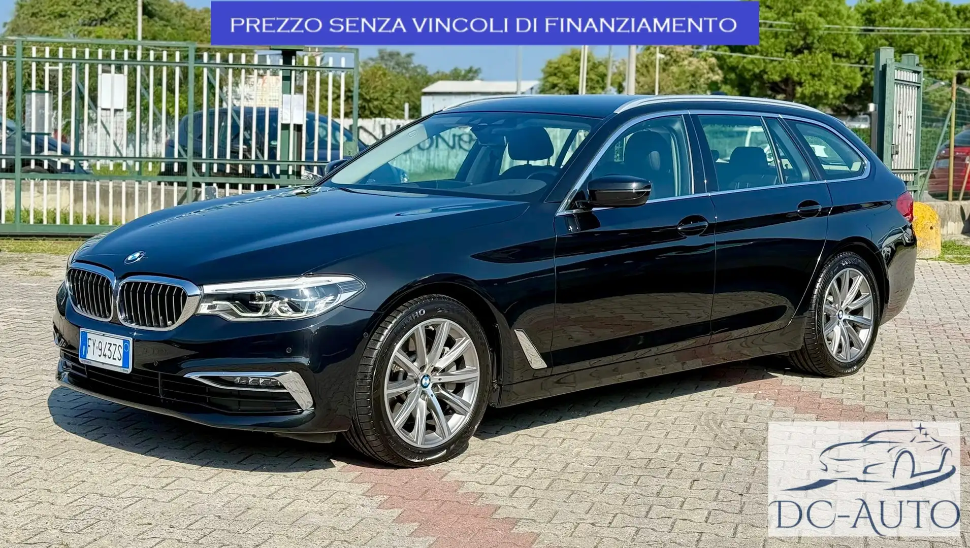 BMW 530 d Touring xdrive Luxury 249cv auto *EURO 6D TEMP* Nero - 1