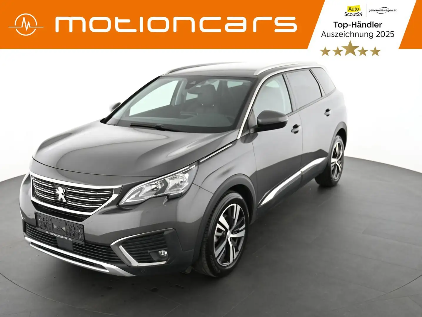 Peugeot 5008 1.2 PureTech 130 Allure 7-Sitzer Pickerl NEU Grau - 1