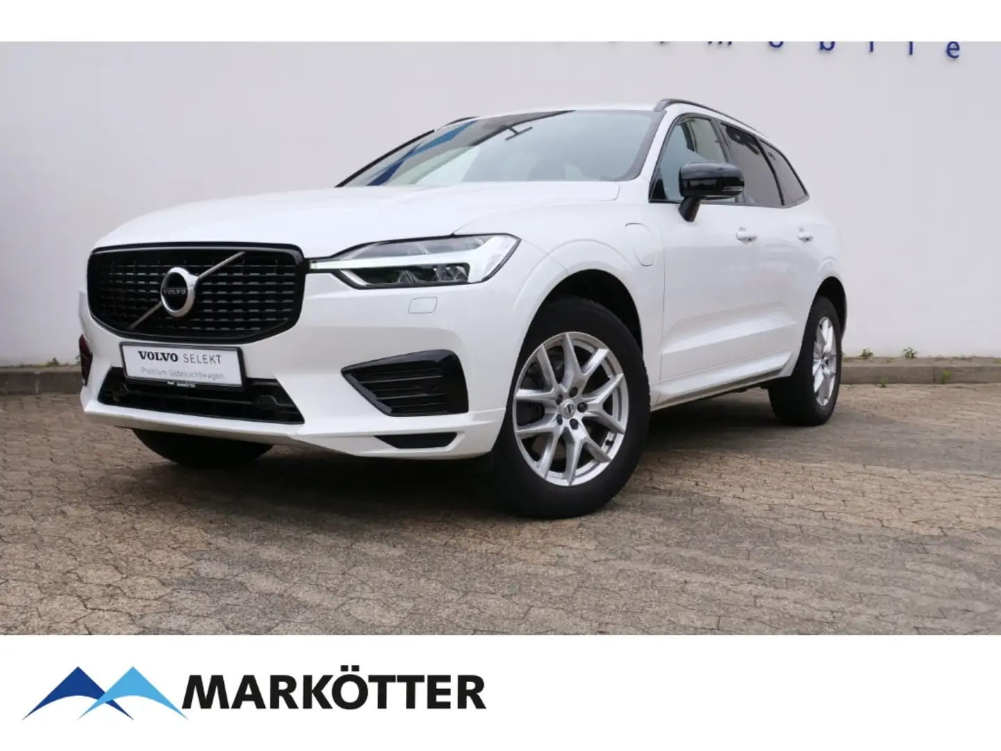 Volvo XC60 T6 AWD Recharge R-Design ACC/BLIS/Standhz/AHK Weiß - 1
