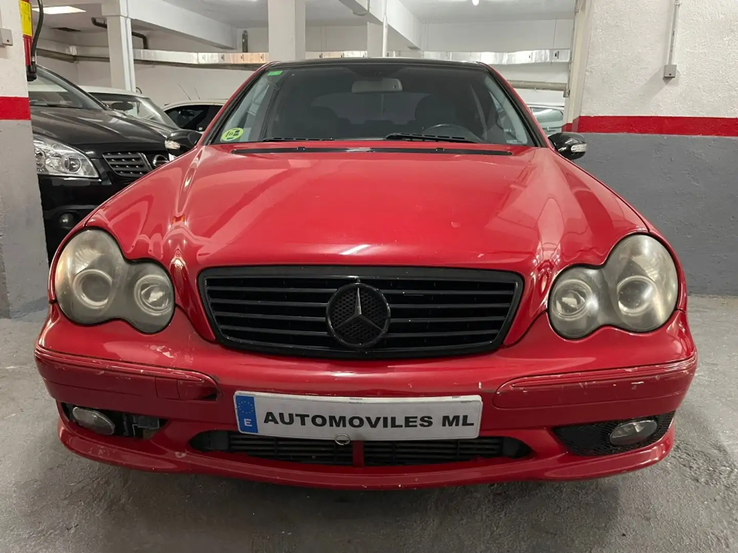 Mercedes-Benz C 180 K Elegance Rojo - 2