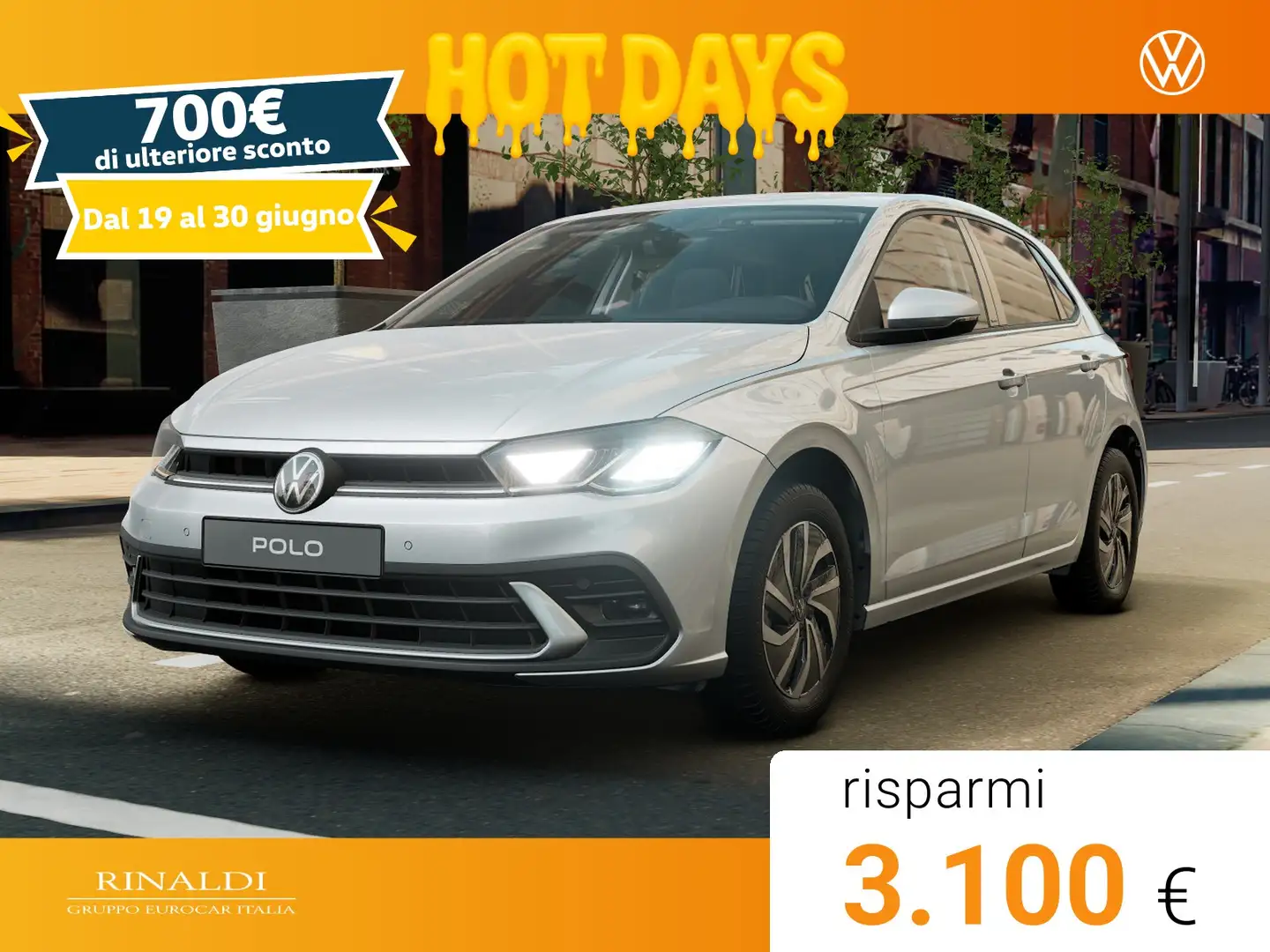 Volkswagen Polo 1.0 tsi edition plus 95cv dsg Grigio - 1