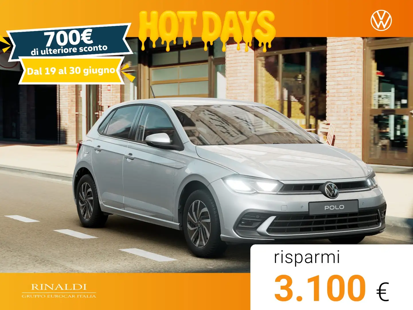 Volkswagen Polo 1.0 tsi edition plus 95cv dsg Grigio - 2
