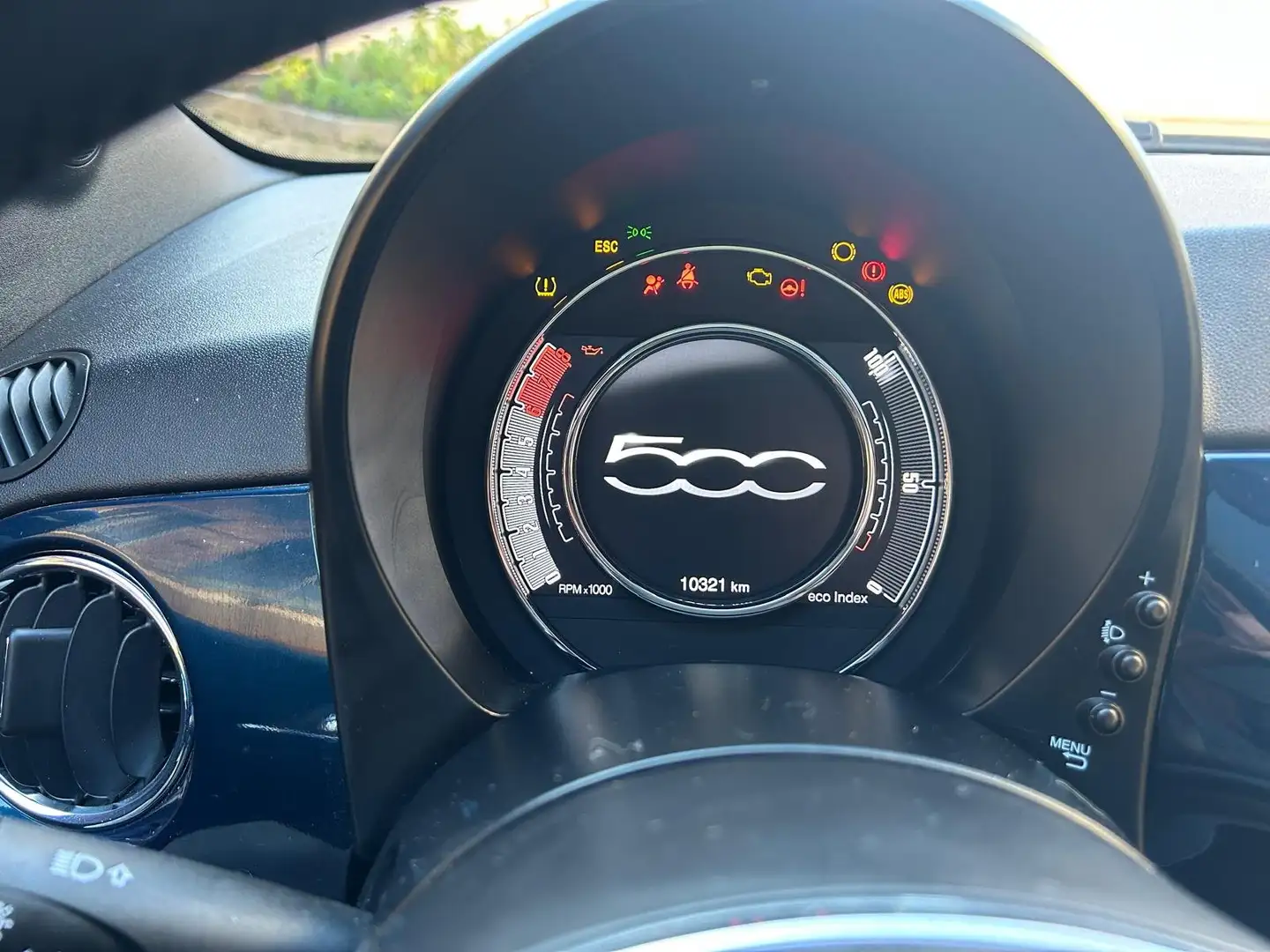 Fiat 500 1.0 70 cv. Hybrid " DOLCEVITA " Bleu - 2