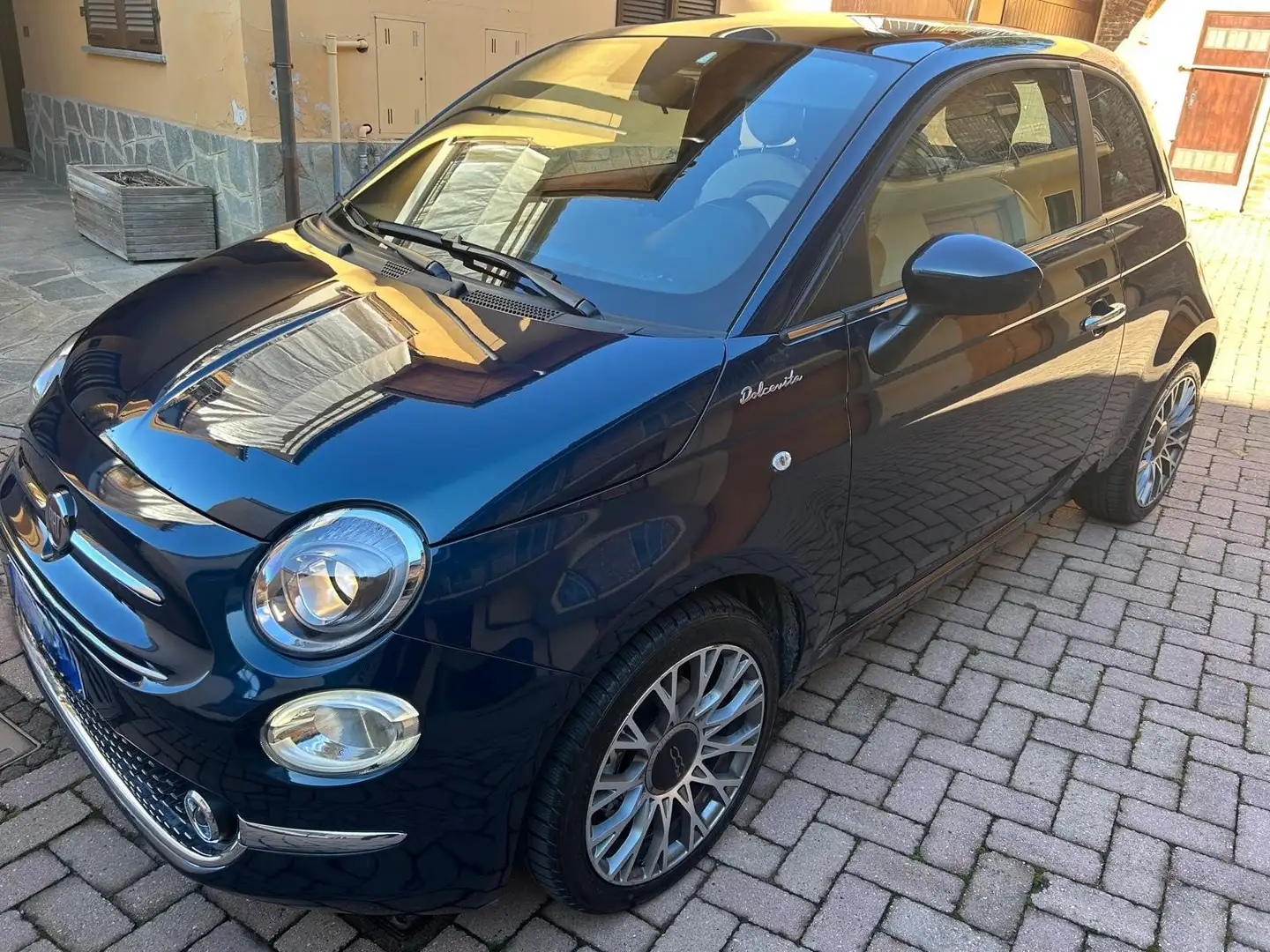Fiat 500 1.0 70 cv. Hybrid " DOLCEVITA " Bleu - 1