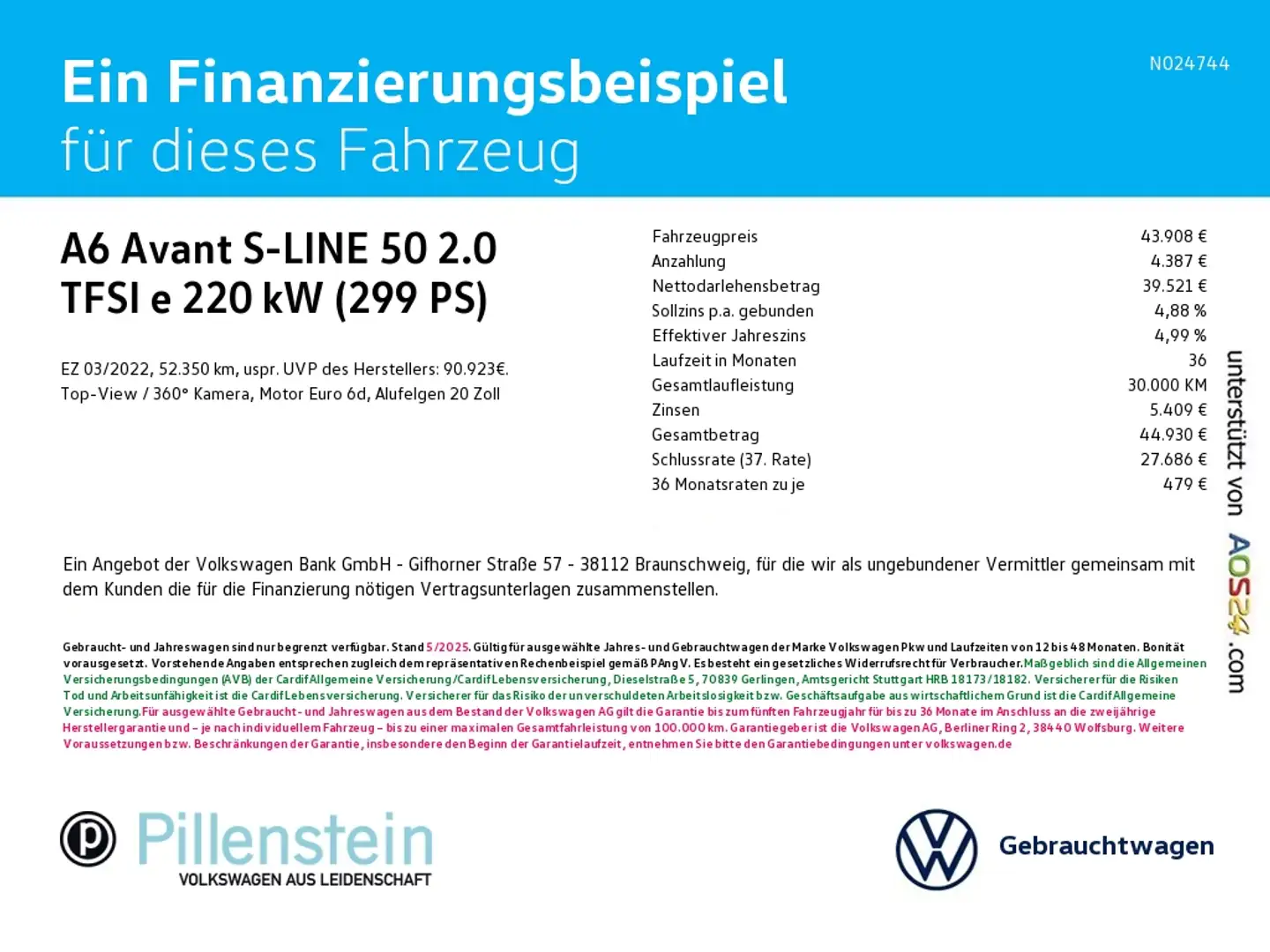 Audi A6 Avant S-LINE 50 2.0 TFSI e Quattro AHK PANO NAVI H Blau - 2