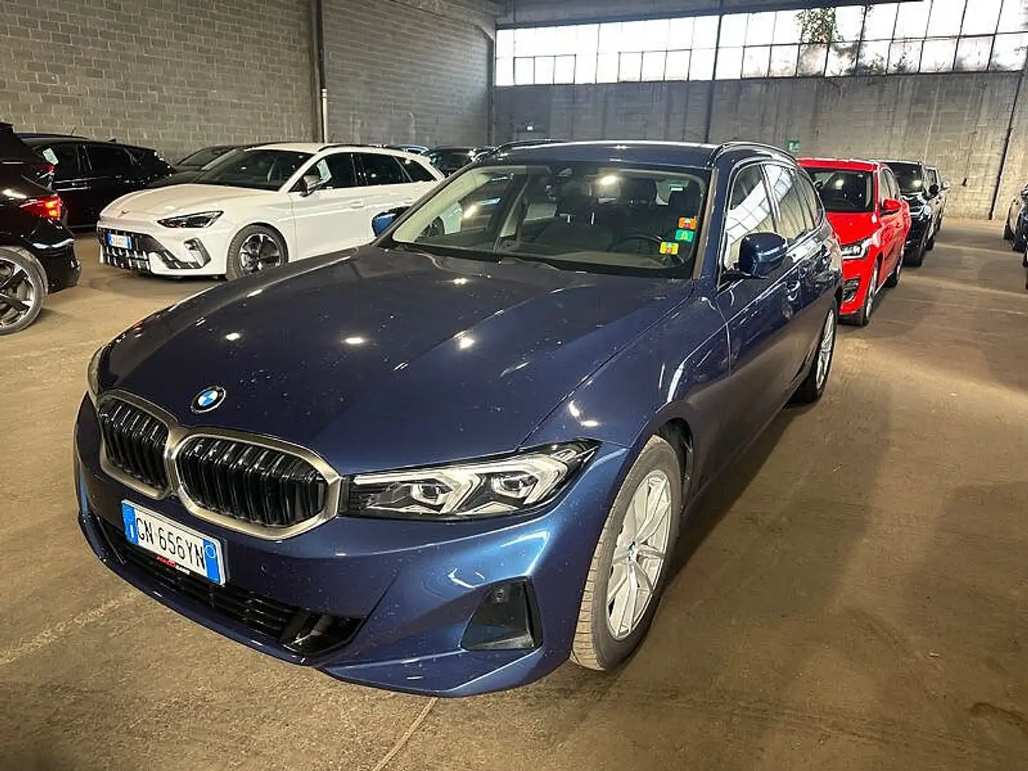 BMW Serie3(G20/21/80/81 318d 48V Touring Blu/Azzurro - 2