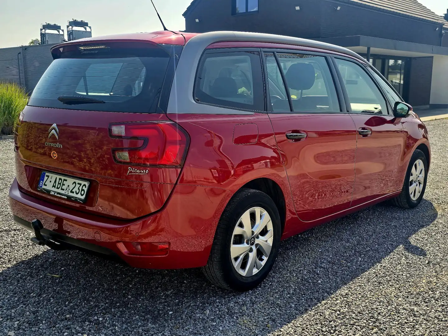 Citroen Grand C4 Picasso 1.6HDi * 7 Places * Carnet * Garantie * Rood - 2