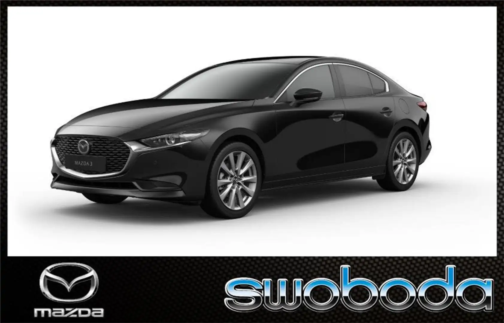 Mazda 3 Sedan e-Skyactiv G140 Exclusive-Line Schwarz - 1