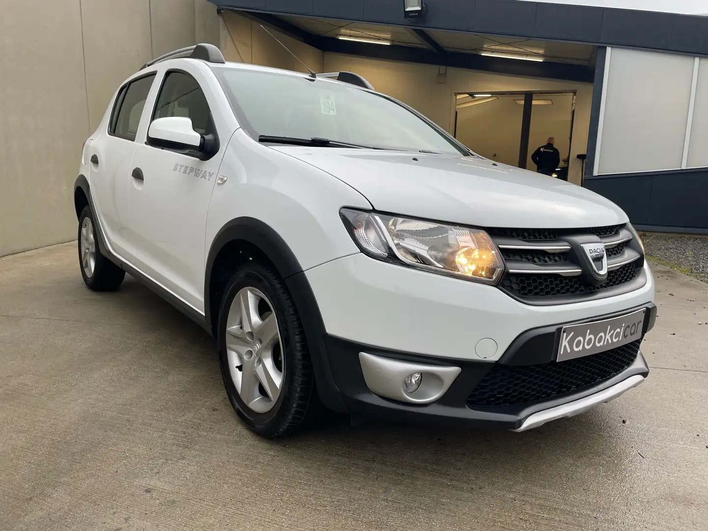 Dacia Sandero Stepway 0.9 TCe//clim/gps/cruise/limiteur!!! Wit - 1
