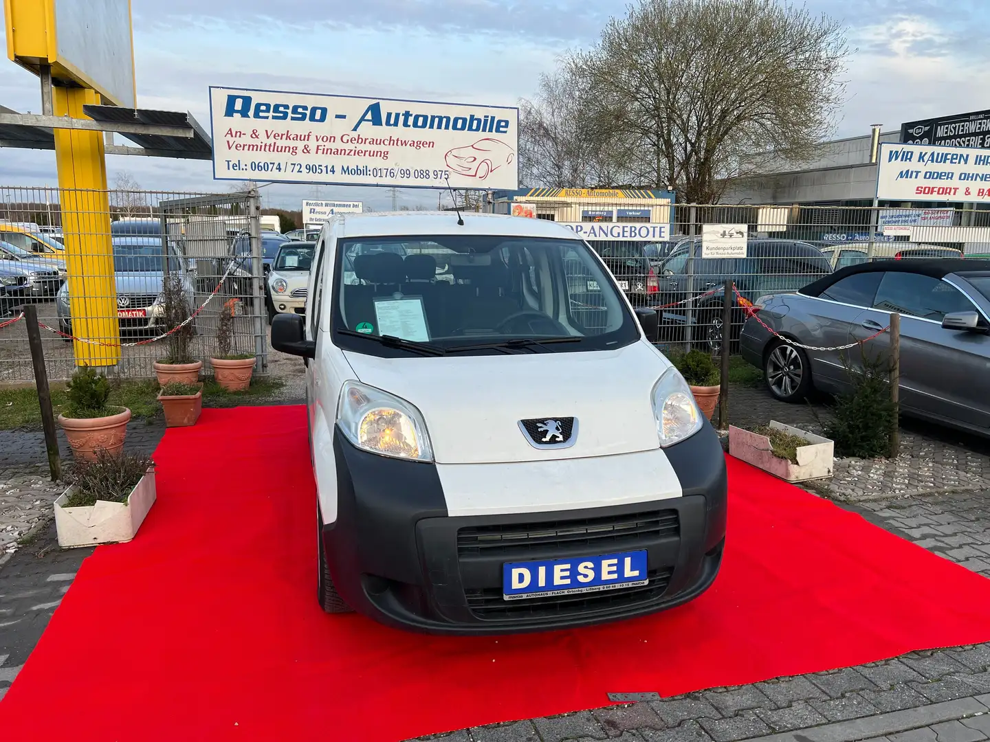 Peugeot Bipper Active *2-HAND*AHK*KLIMA*EU-5*FESTPREIS* Fehér - 1