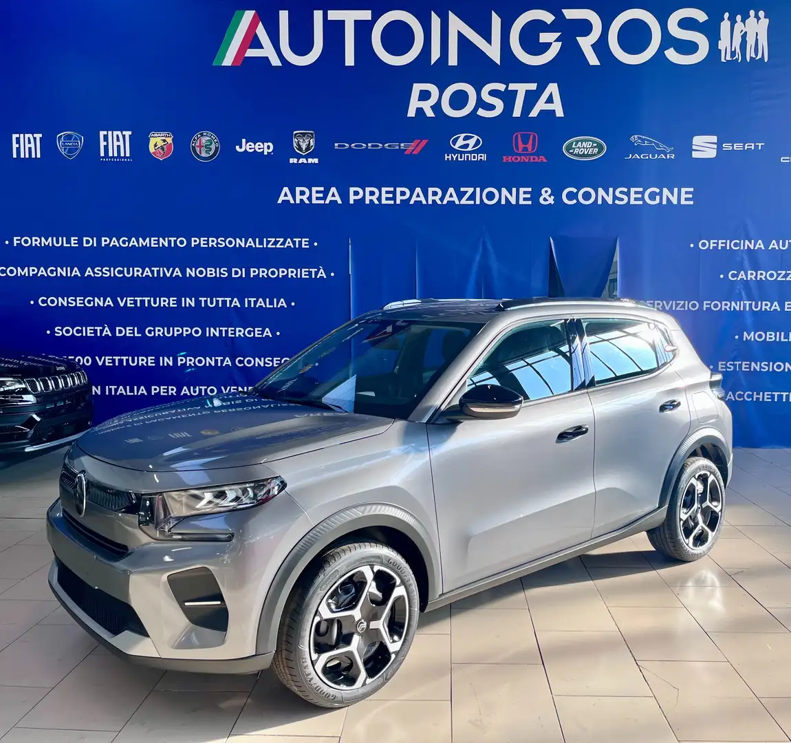 Citroen C3 1.2 puretech Plus 100cv s&s NUOVA DA IMMATRICOLARE Modrá - 1