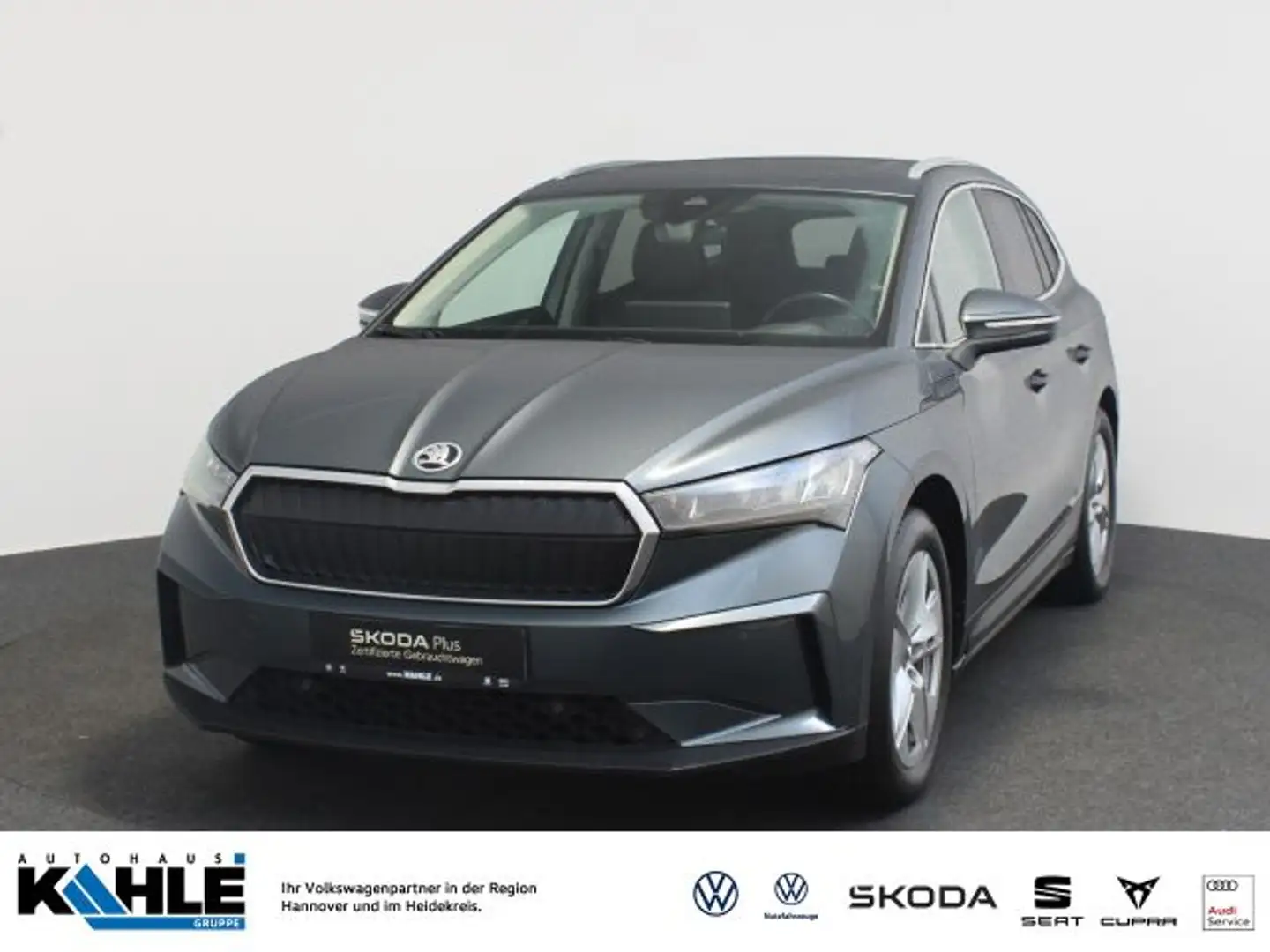 Skoda Enyaq 80 Suite Navi AHK Panorama LED SHZ RFK PDC DAB+ Gri - 1