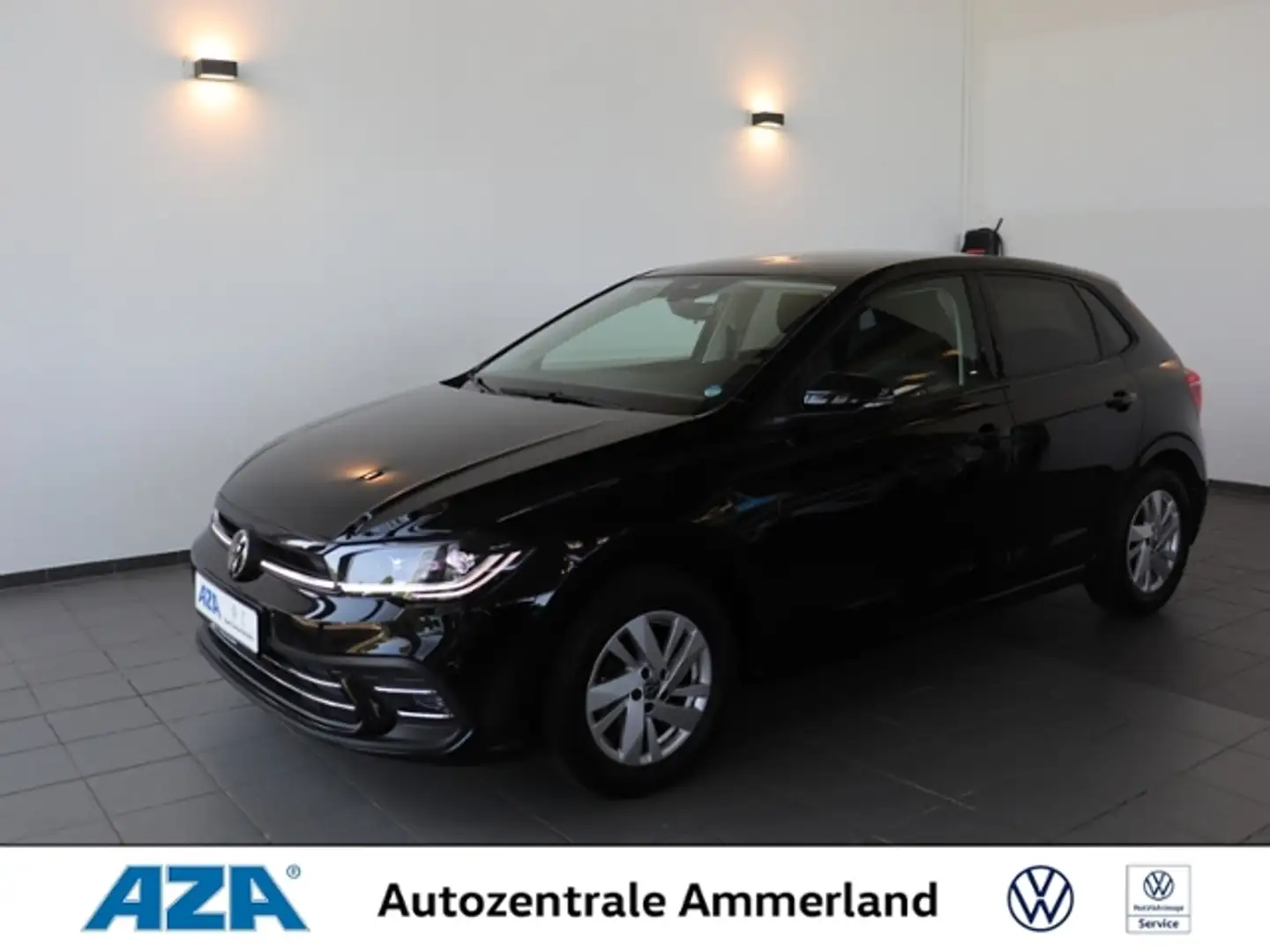 Volkswagen Polo Style 1,0 l TSI OPF 70 kW (95 PS) 5-Gang KLIMA LE Schwarz - 1
