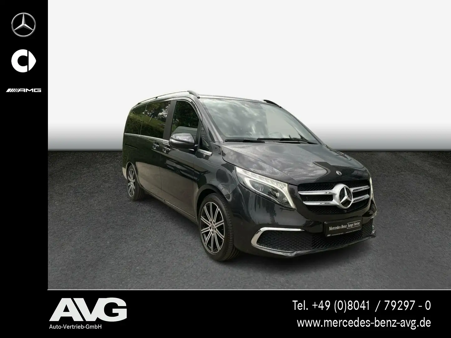 Mercedes-Benz V 300 V 300 d Avantgarde Ed. lang ILS|AHK|Standhzg|19" Gris - 2