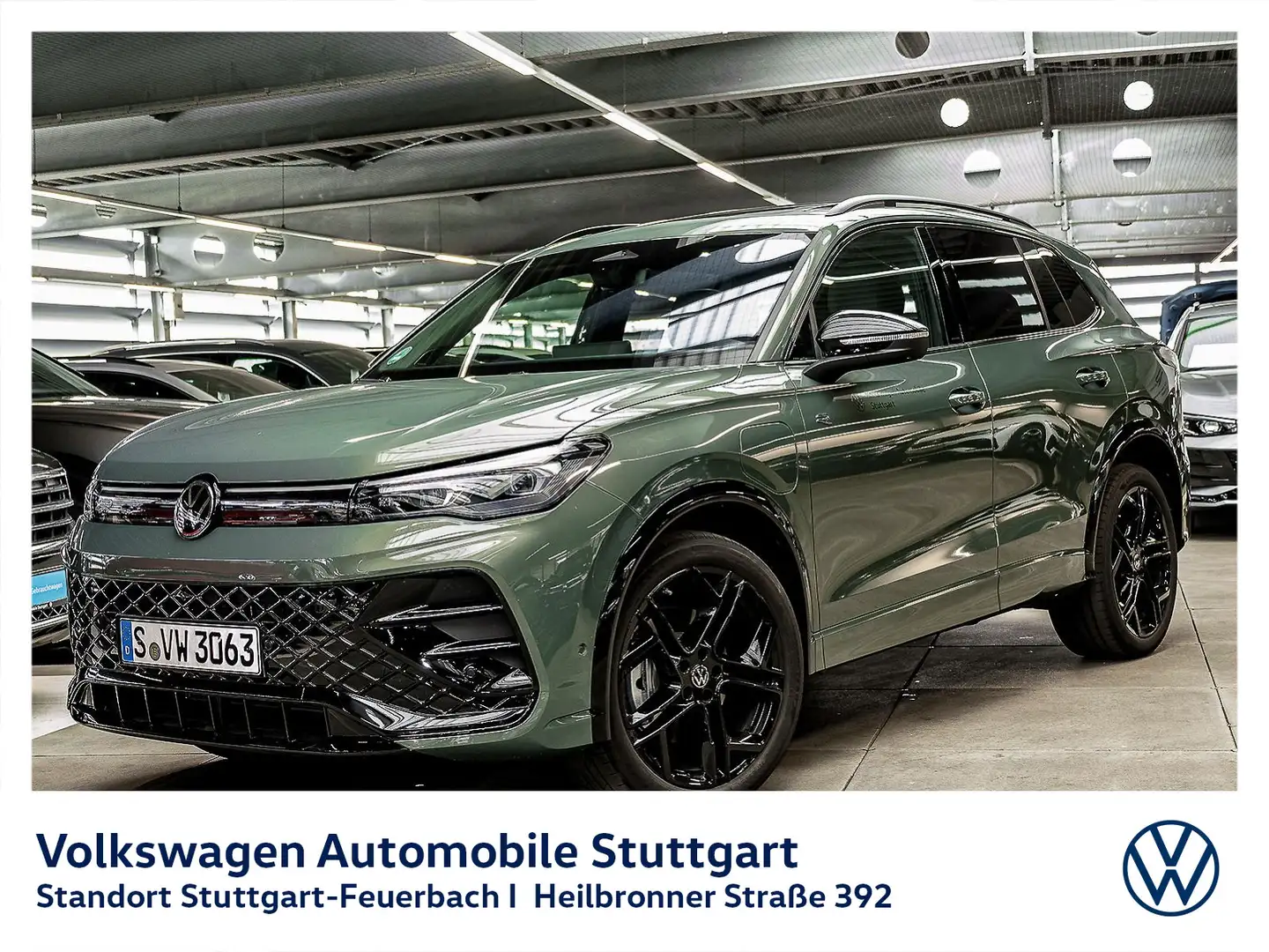 Volkswagen Tiguan R-Line 1.5 TSI Hybrid DSG Navi AHK Grün - 2