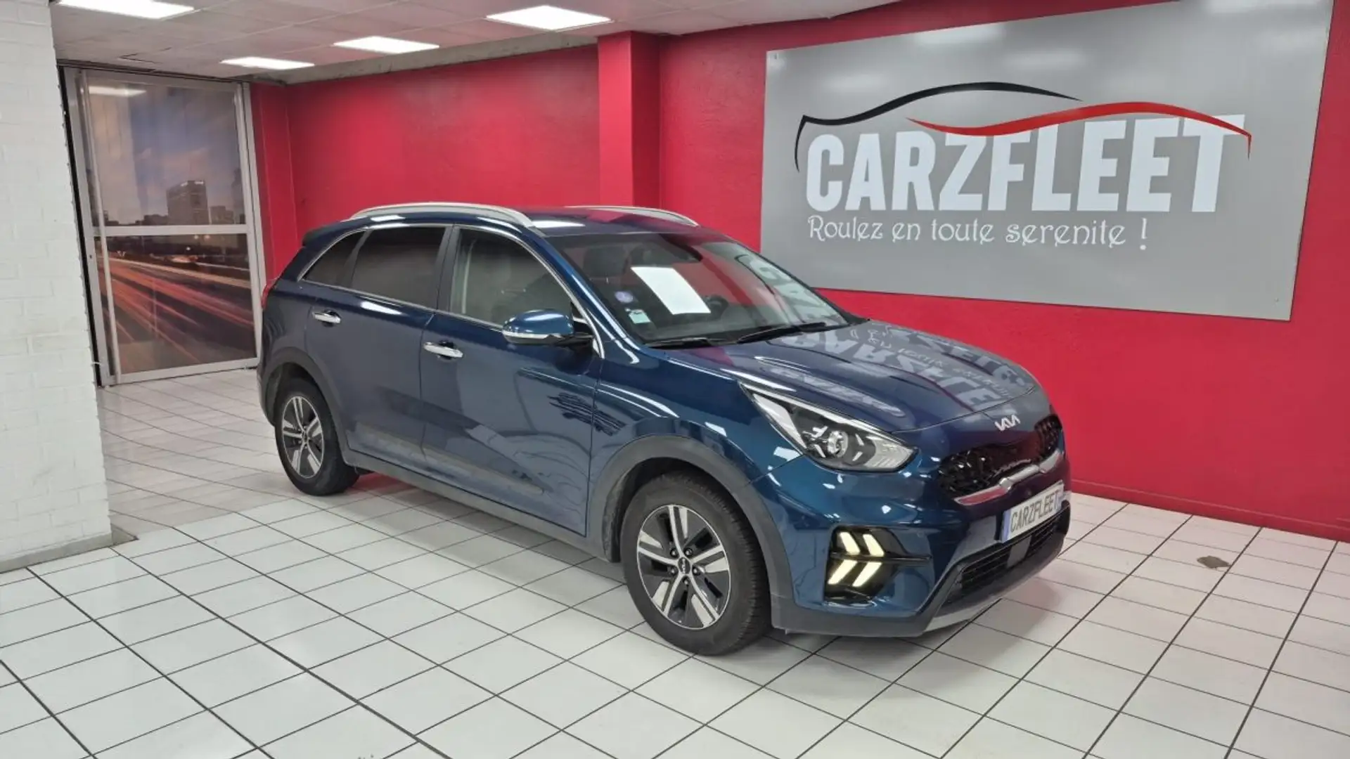 Kia Niro SUV 1.6 HYBRIDE ACTIVE BUSINESS 141cv/1 ERE MAIN/TVA RECUP Bleu - 1
