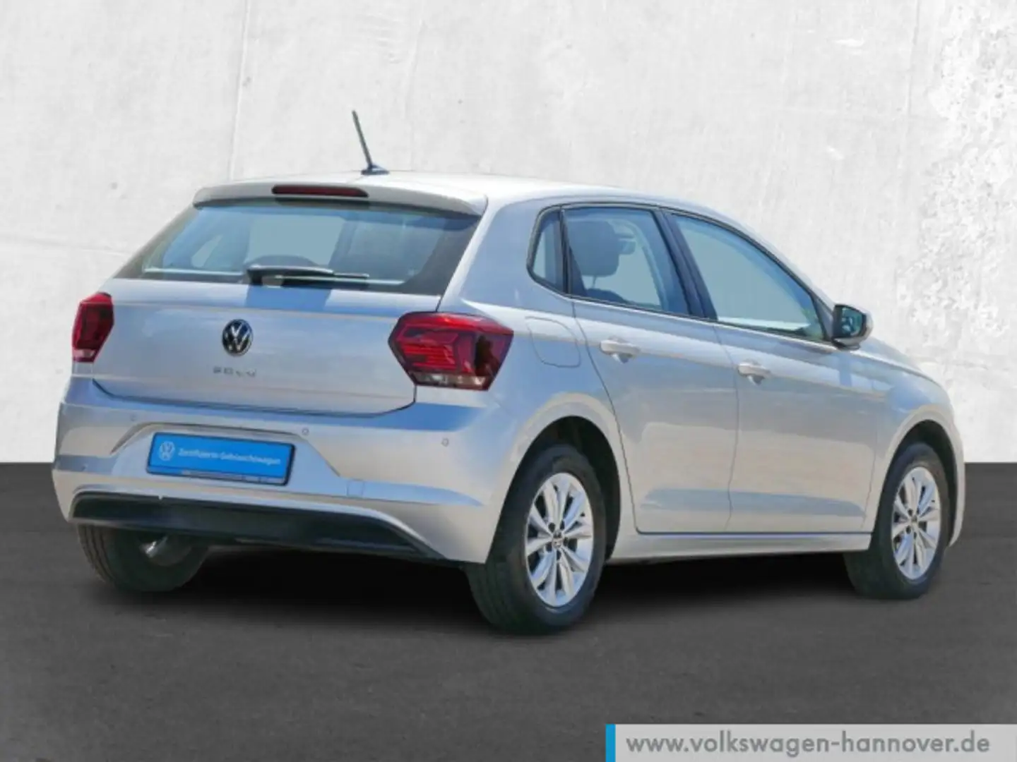 Volkswagen Polo 1.0 TSI Highline Navi AHK LED PDC SHZ Silber - 2