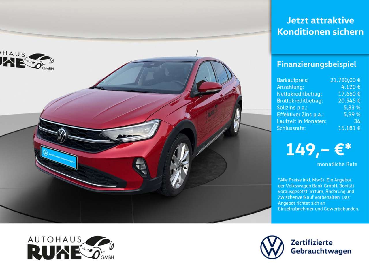 Volkswagen Taigo 2024 — MOVE 1.0 TSI 85 kW DSG MATRIX-LED PANO