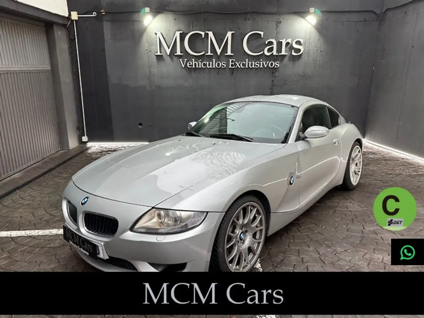 BMW Z4 M Coupé Argent - 1
