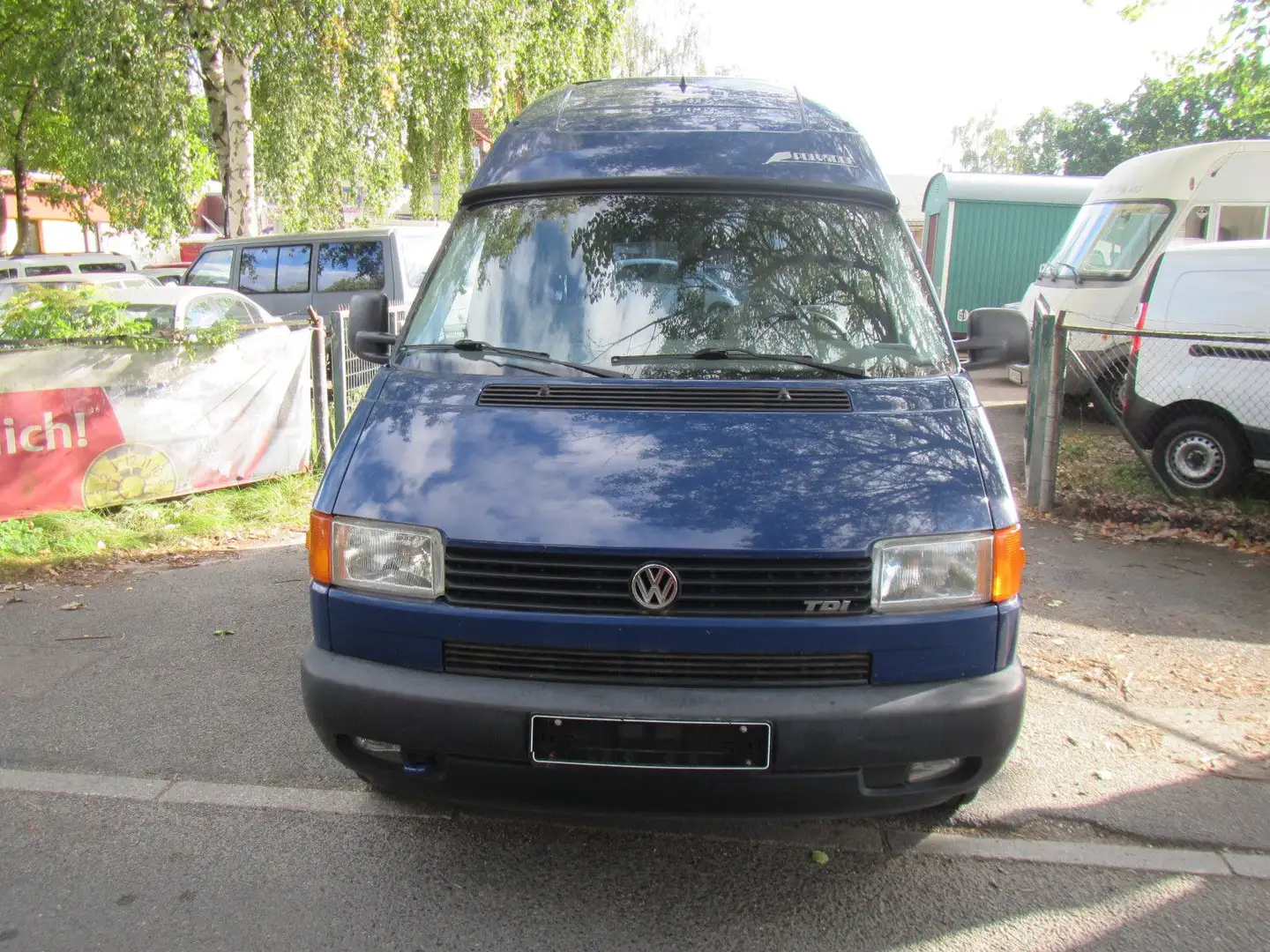 Volkswagen T4 Kombi T4 2,5 tdi Klima Polyroof-Hochdach Navi Blau - 2