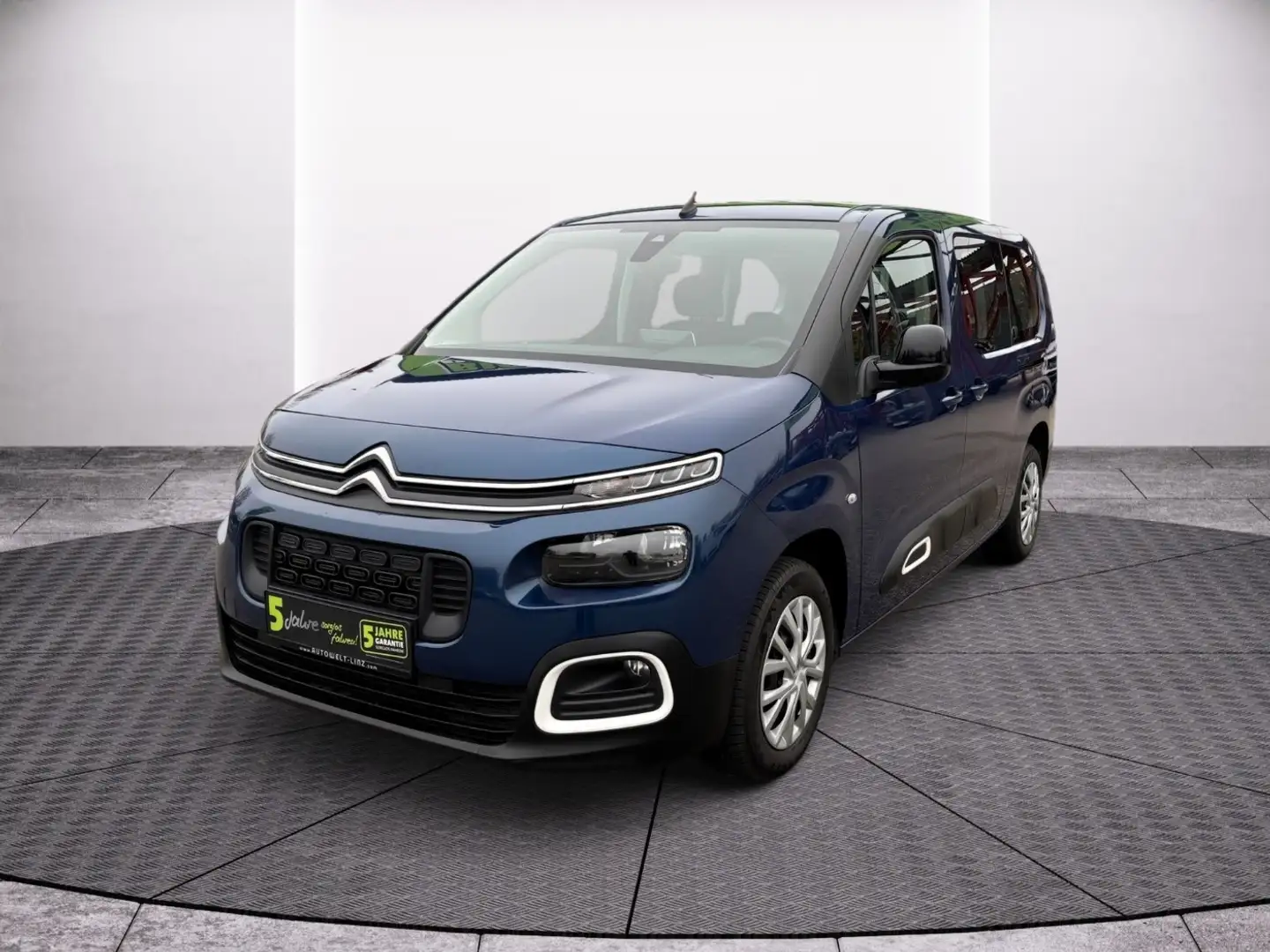 Citroen Berlingo XL BHDI 130 XL +AHK+PDC Blau - 2