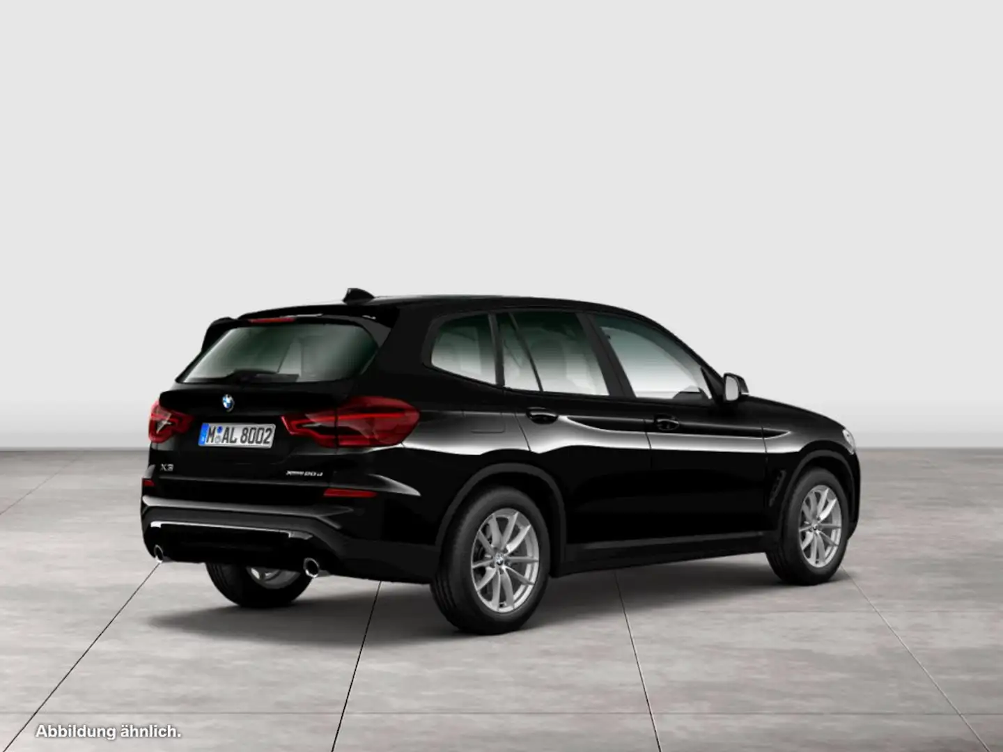 BMW X3 xDrive20d PANO+NAVI+LED+PDC+TEMPOMAT+LEDER+SHZ Schwarz - 2