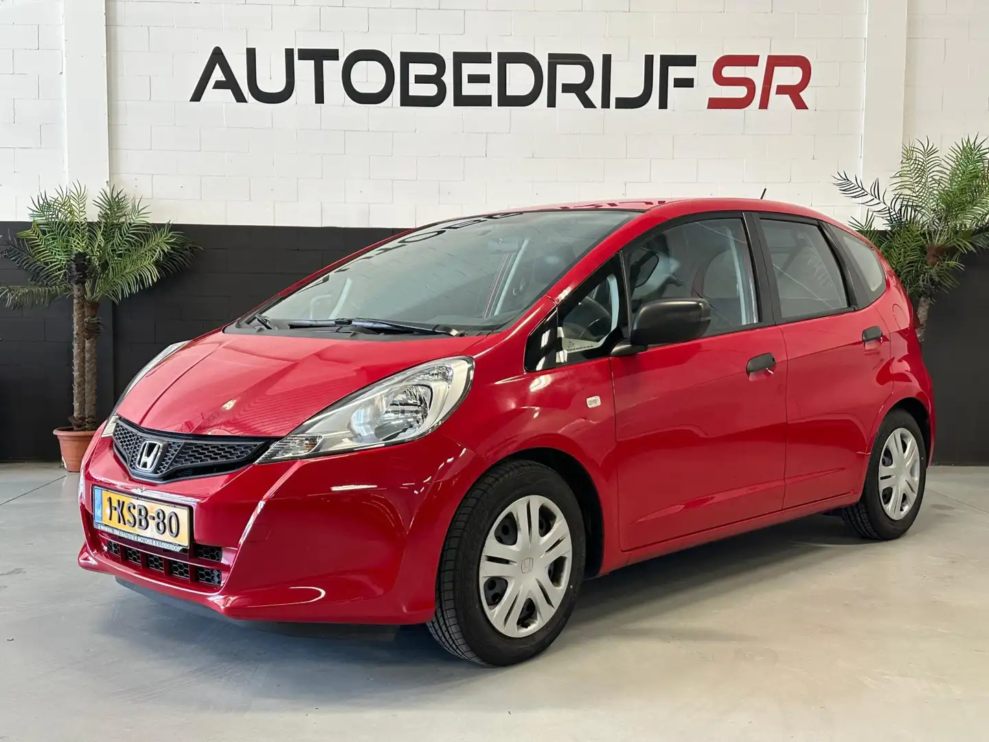 Honda Jazz 1.2 Cool NAP! ORG NL! Unieke Km stand! Airco! Rood - 2