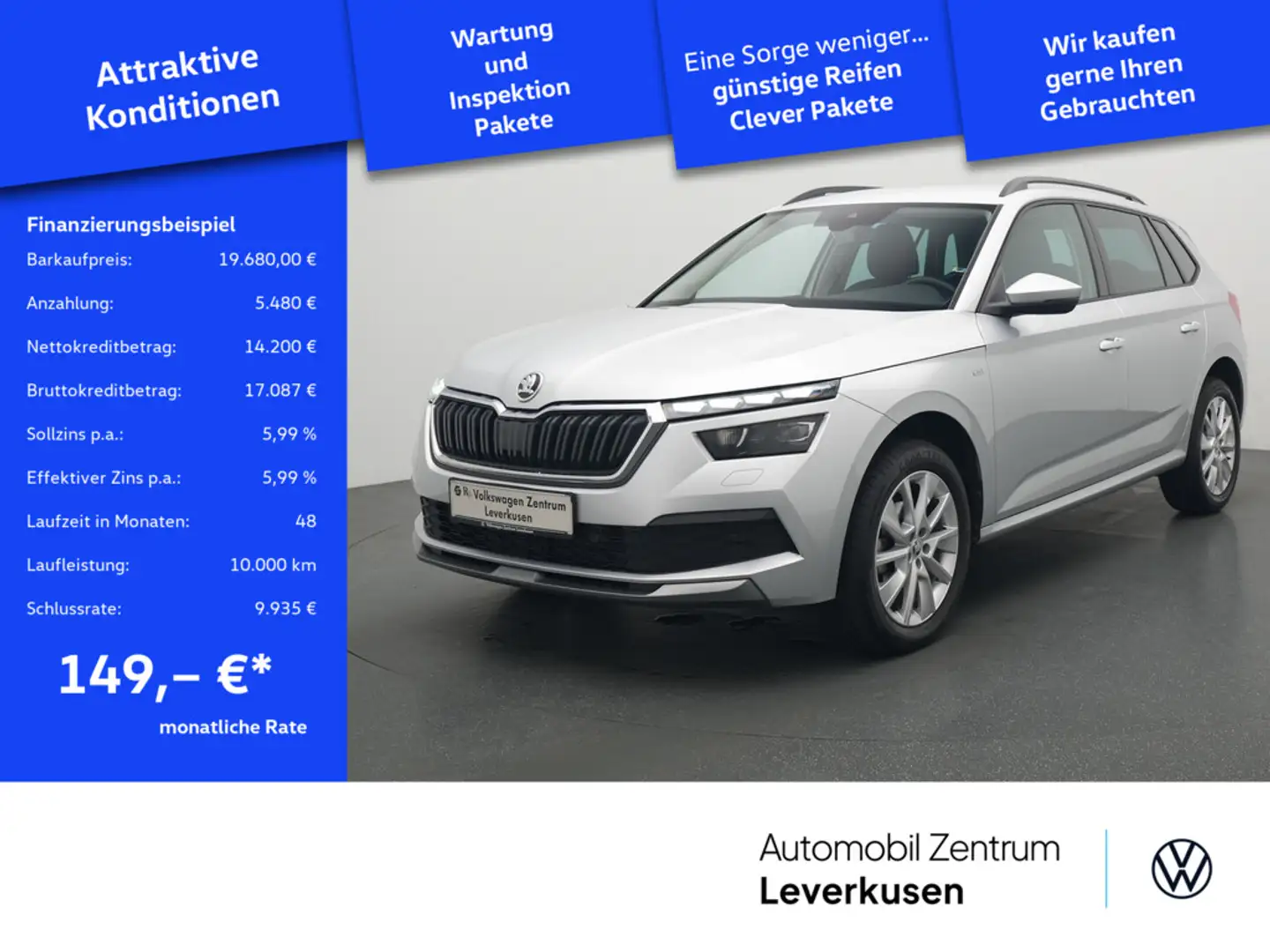 Skoda Kamiq Tour LED APP CONNECT AHK KAM SHZ Schwarz - 1