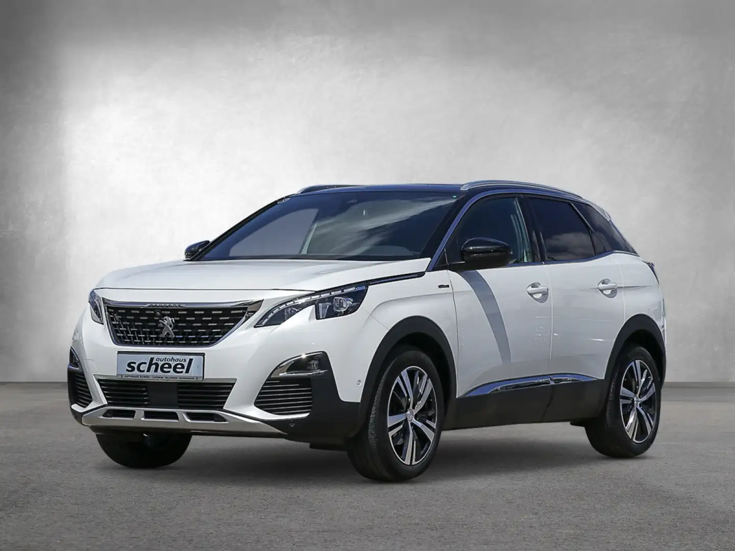 Peugeot 3008 GT-L PT 130 Allure EAT8 FLA Pano 360 SpurH Weiß - 2