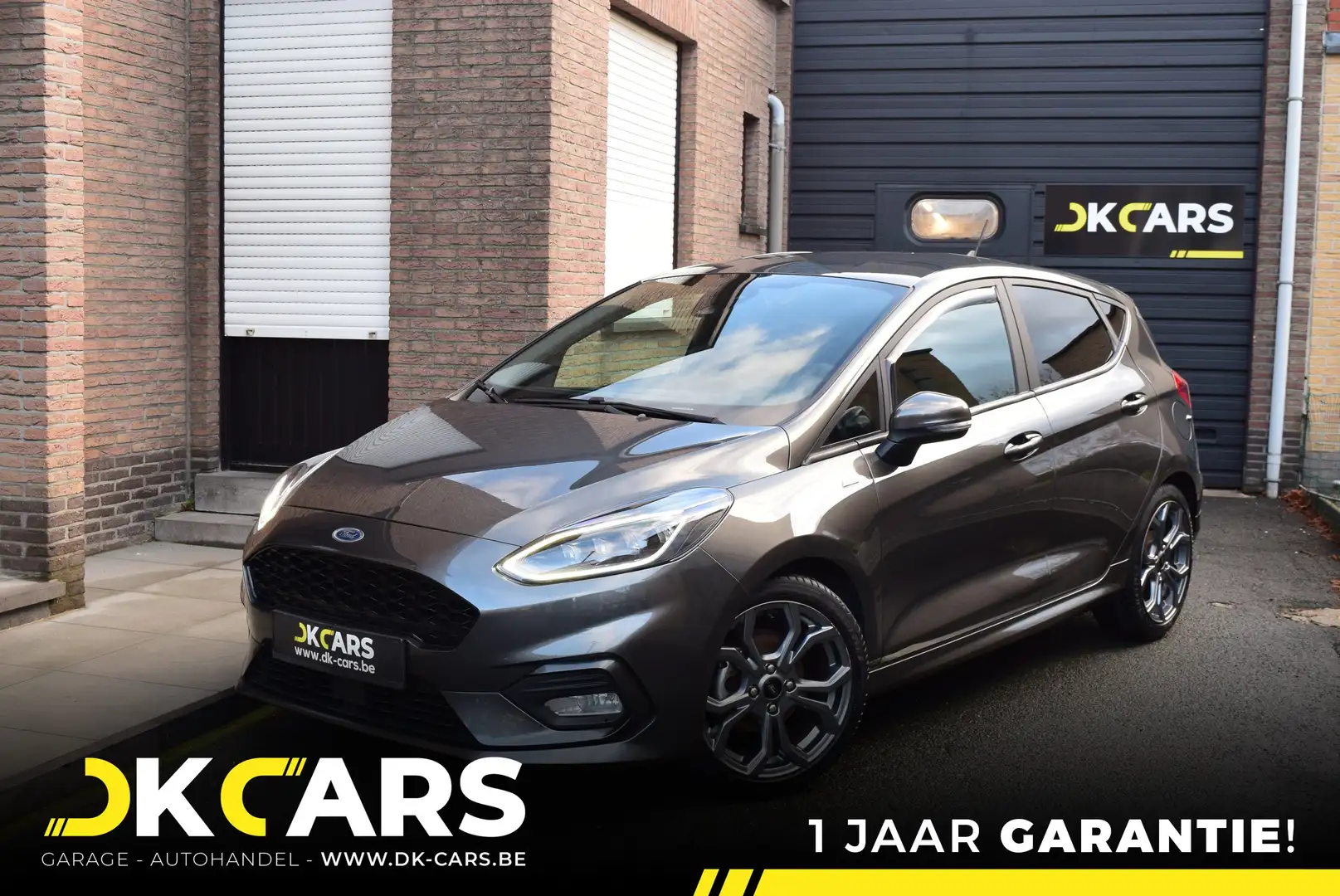 Ford Fiesta 1.0 EcoBoost mHEV ST-Line - NAVI / LED / ZETELVERW Grijs - 1