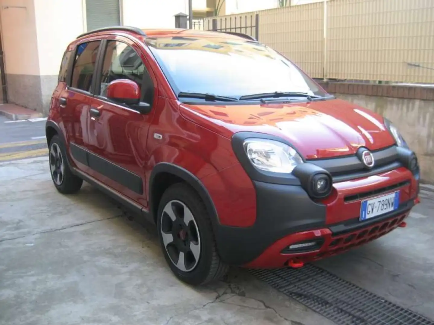 Fiat New Panda CROSS 1.0 FIREFLY S-S HYBRID Rosso - 1