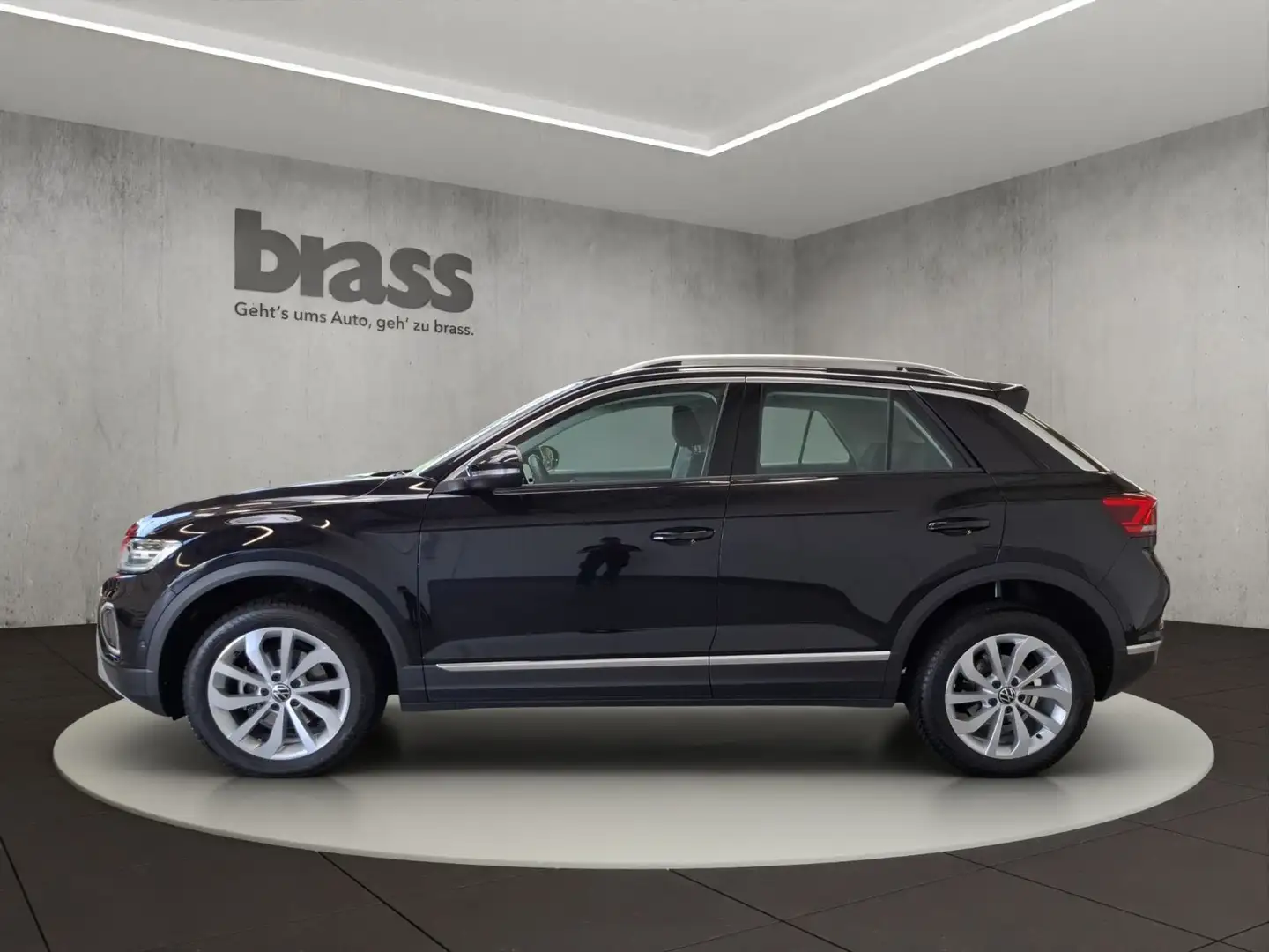Volkswagen T-Roc Style 1.5 l TSI OPF 110 kW (150 PS ) 7-Gan Schwarz - 2