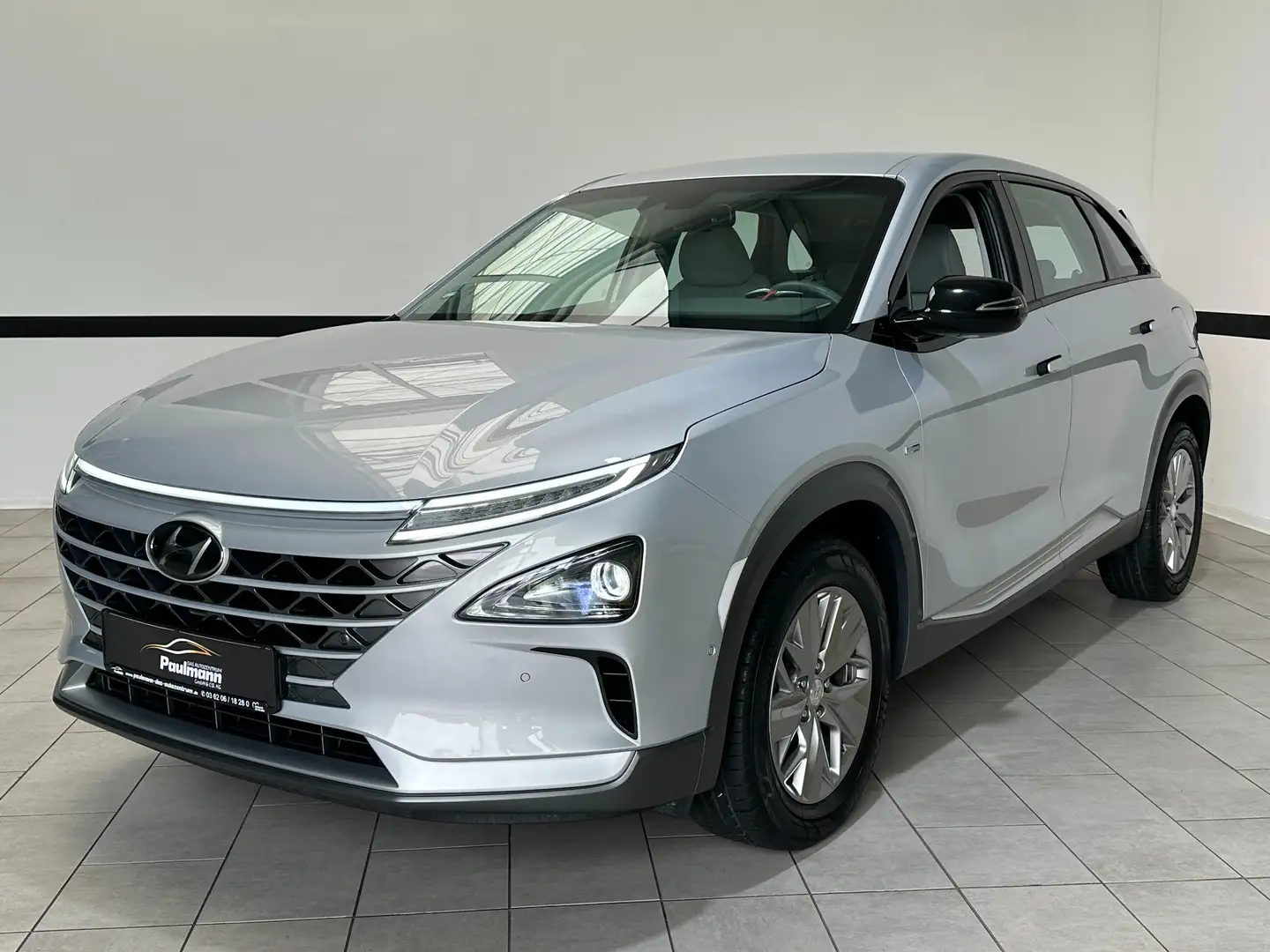 Hyundai NEXO Fuel Cell Navi*Leder*LED*Klimaaut.*Sitzheiz*1.Hand Silver - 1