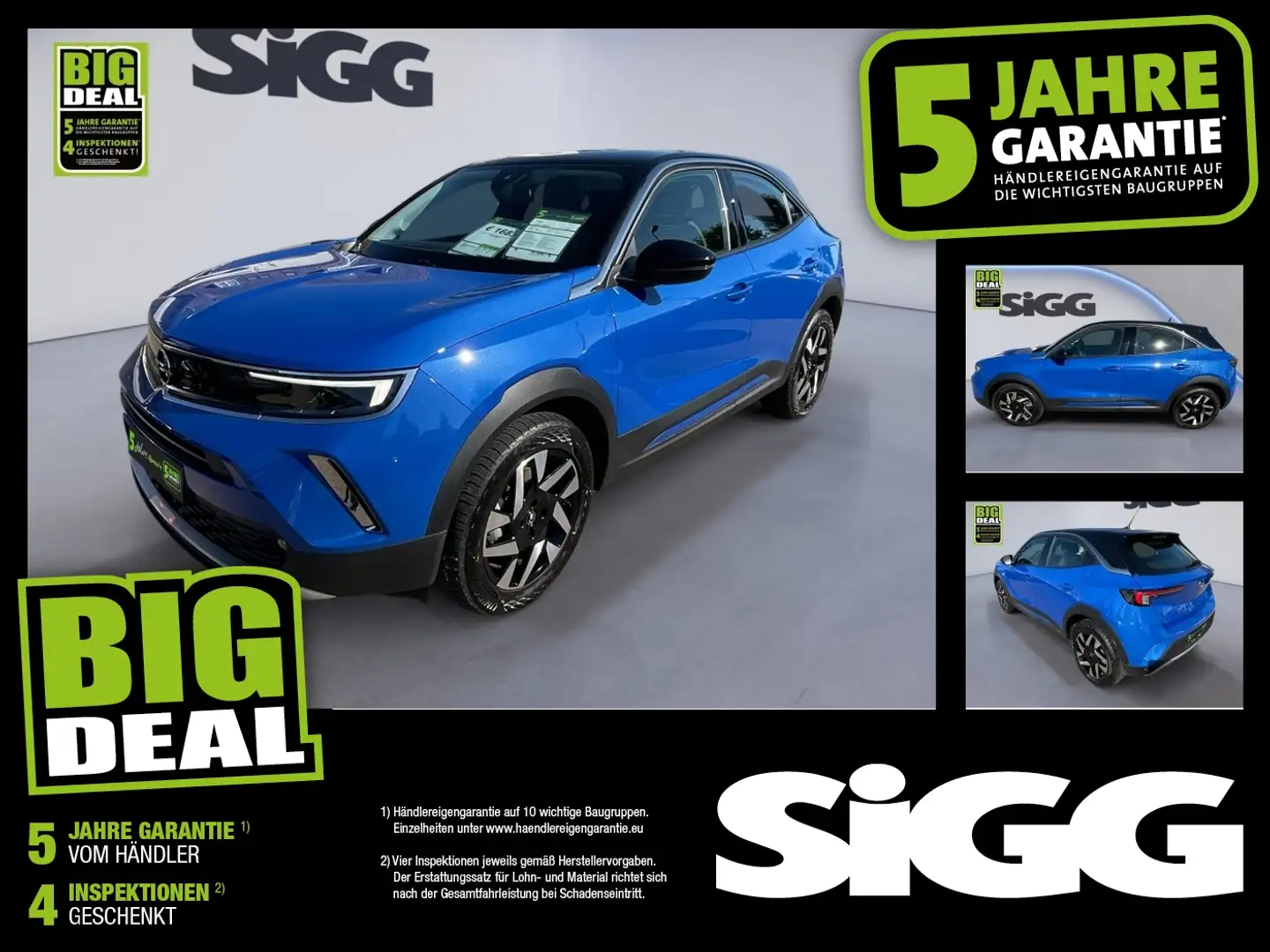 Opel Mokka-E Mokka e Elegance FLA KeyLess LM KAM LED KlimaA Blau - 1