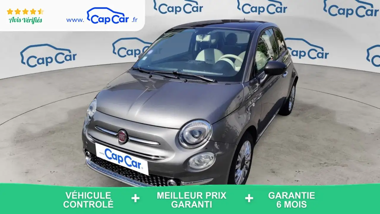 Fiat 500 2 1.2 69 Dualogic5 Club - Automatique