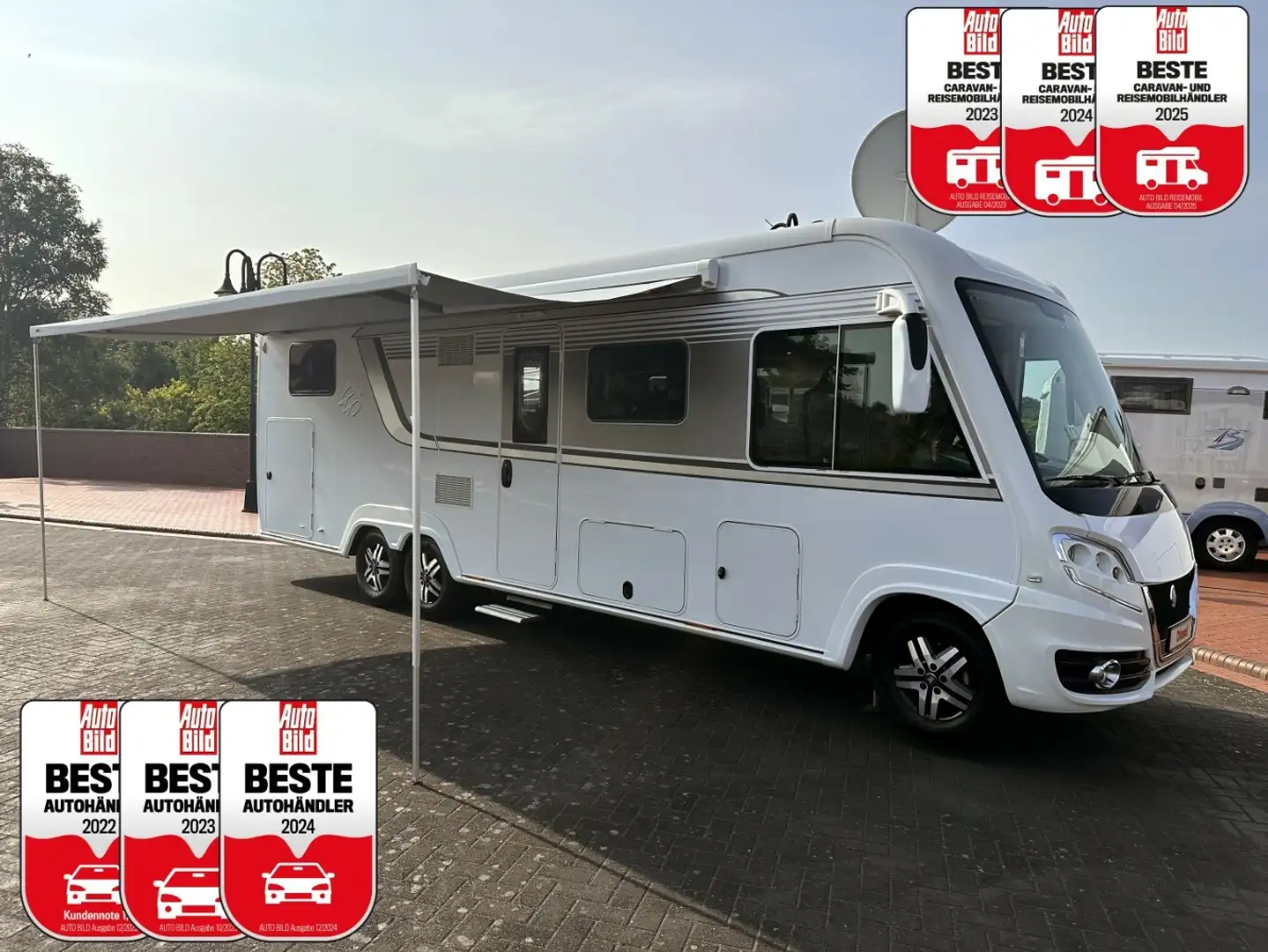 Knaus Sun I900 LEG 5,5t Autom +Hubstützen+Wechselrichter Blanco - 1