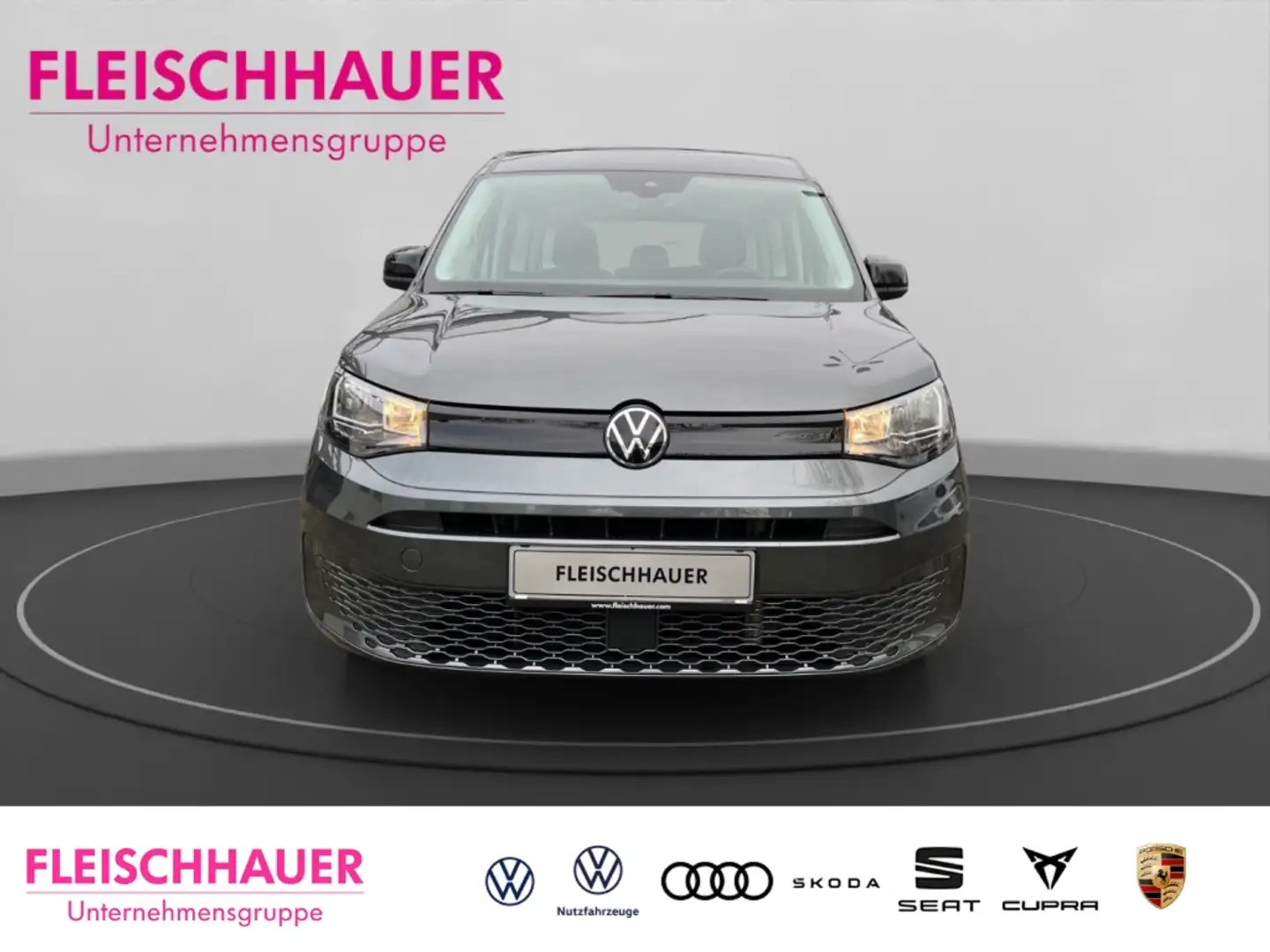 Volkswagen Caddy 2.0 TDI DSG 7-Sitzer 2-Zonen-Klimaautom DAB SHZ Sp Szürke - 2