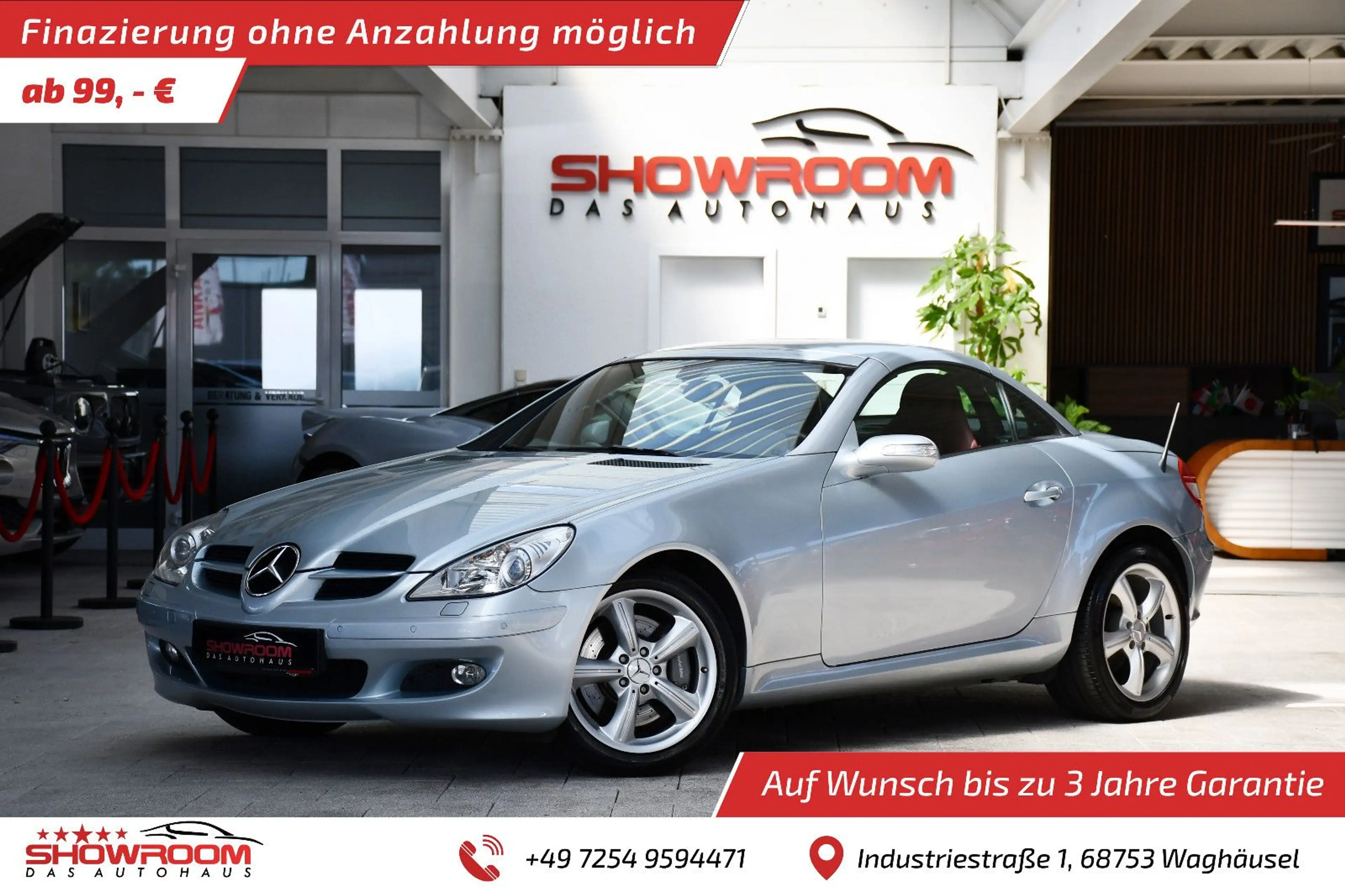 Mercedes-Benz SLK 350 Roadster Aut. Airscarf Navi Tempomat Shz