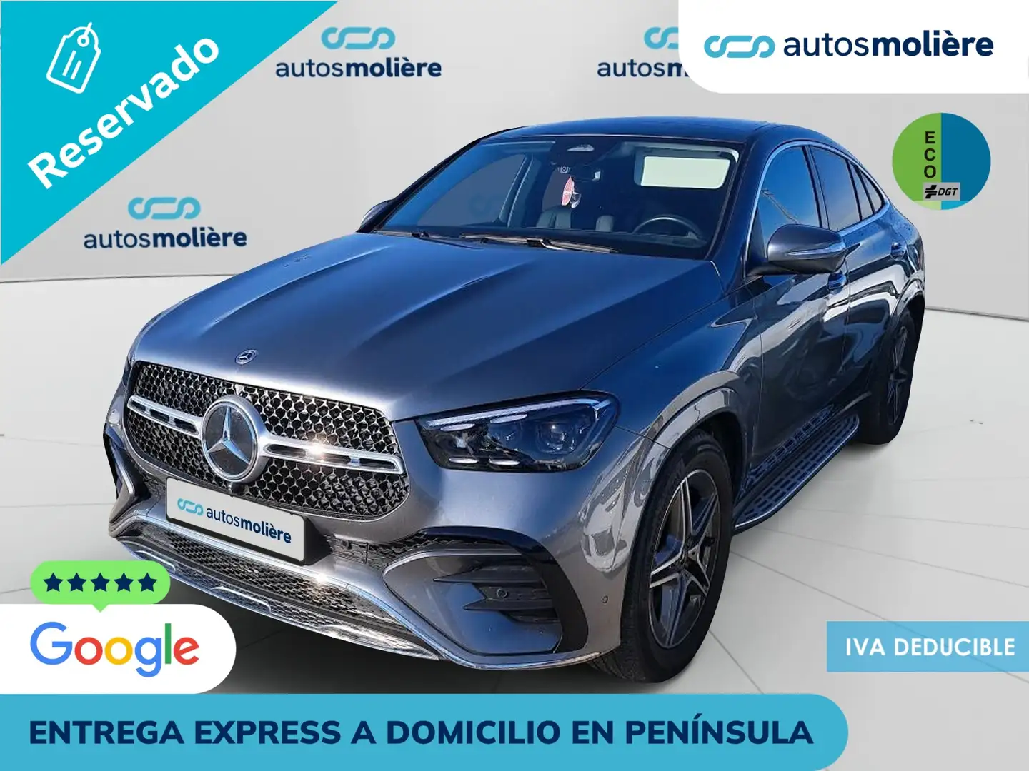 Mercedes-Benz GLE 300 Coupé 300d 4Matic Aut. Szary - 1