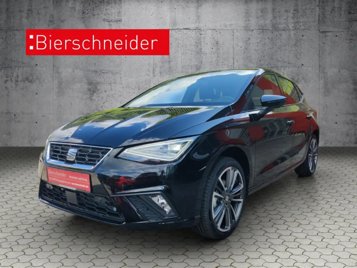 SEAT Ibiza 1.0 TSI FR Anniversary Edition NAVI LED APP-CONNEC Schwarz - 1