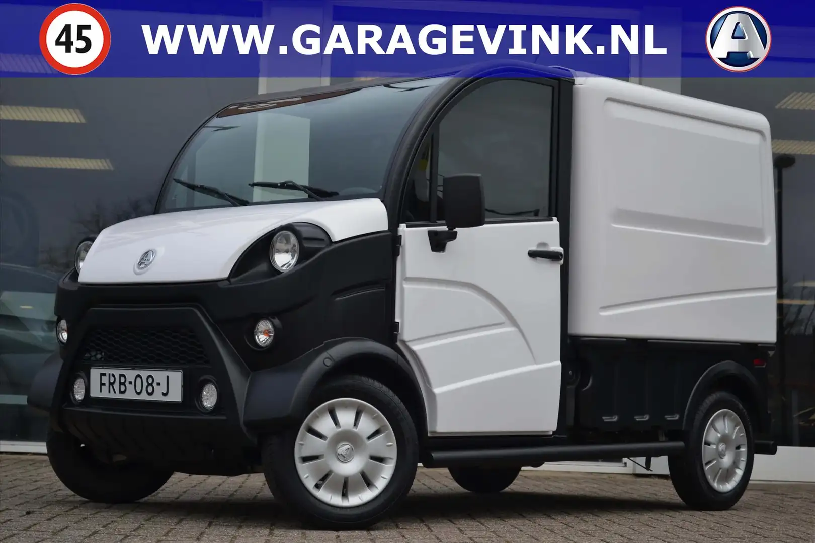 Aixam D-truck M12rs Van Brommobiel Blanco - 1