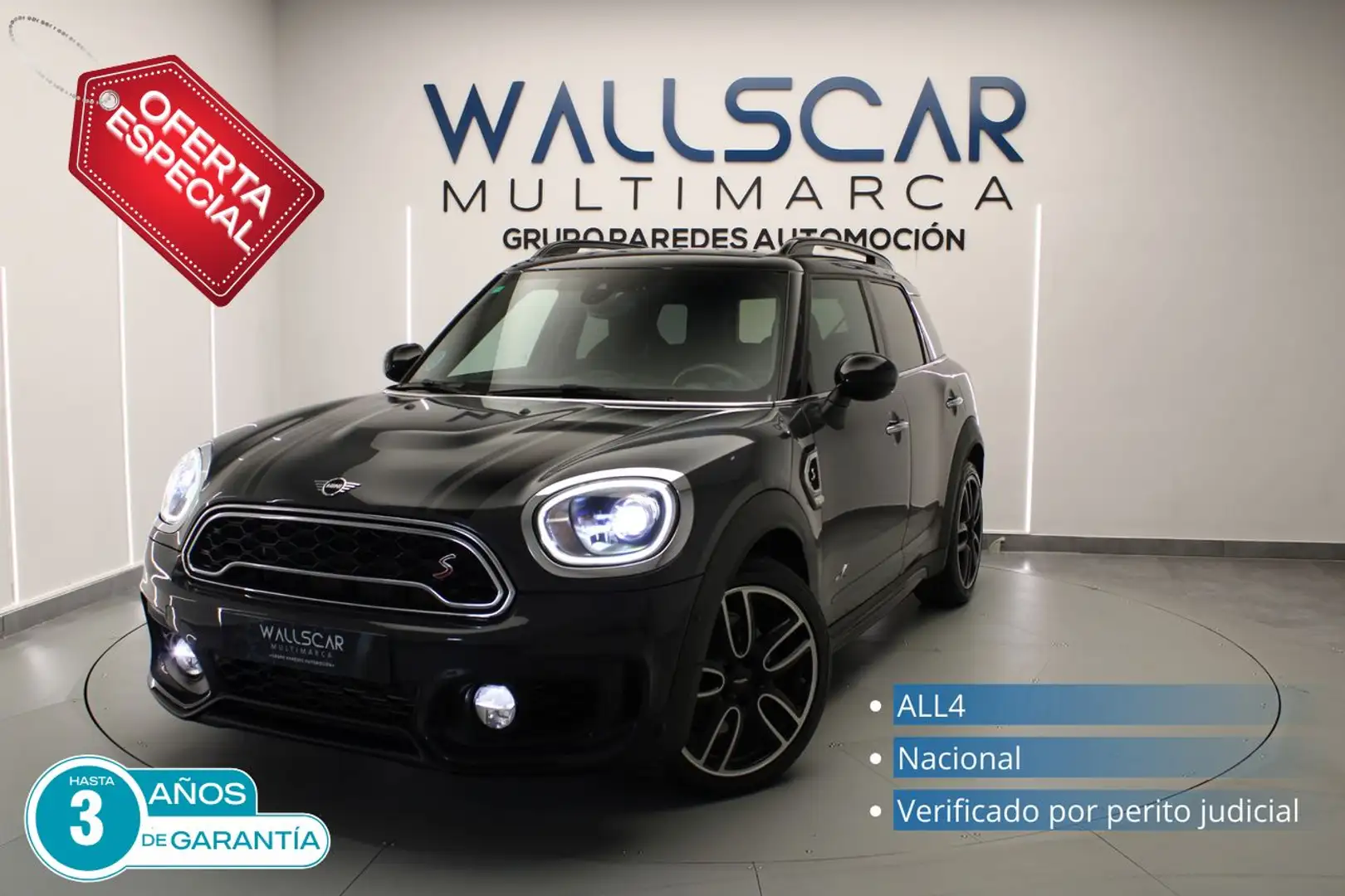MINI Cooper S Countryman ALL4 Negro - 1