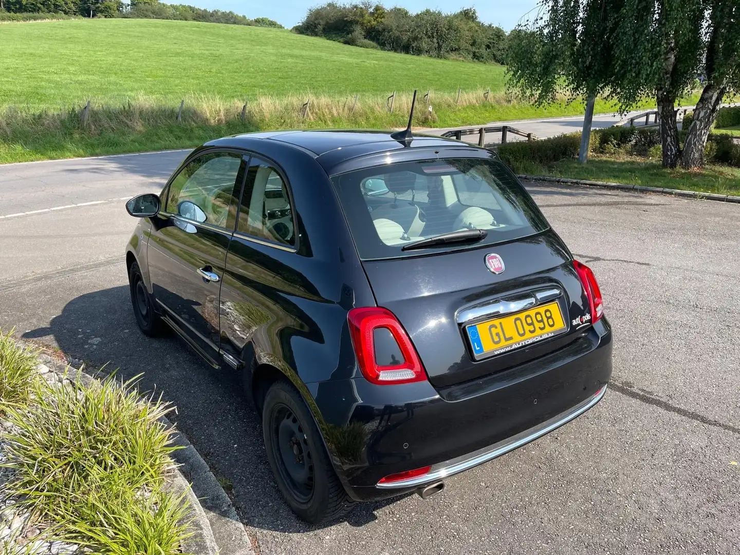 Fiat 500 500 1.2 8V Dualogic Lounge Noir - 1