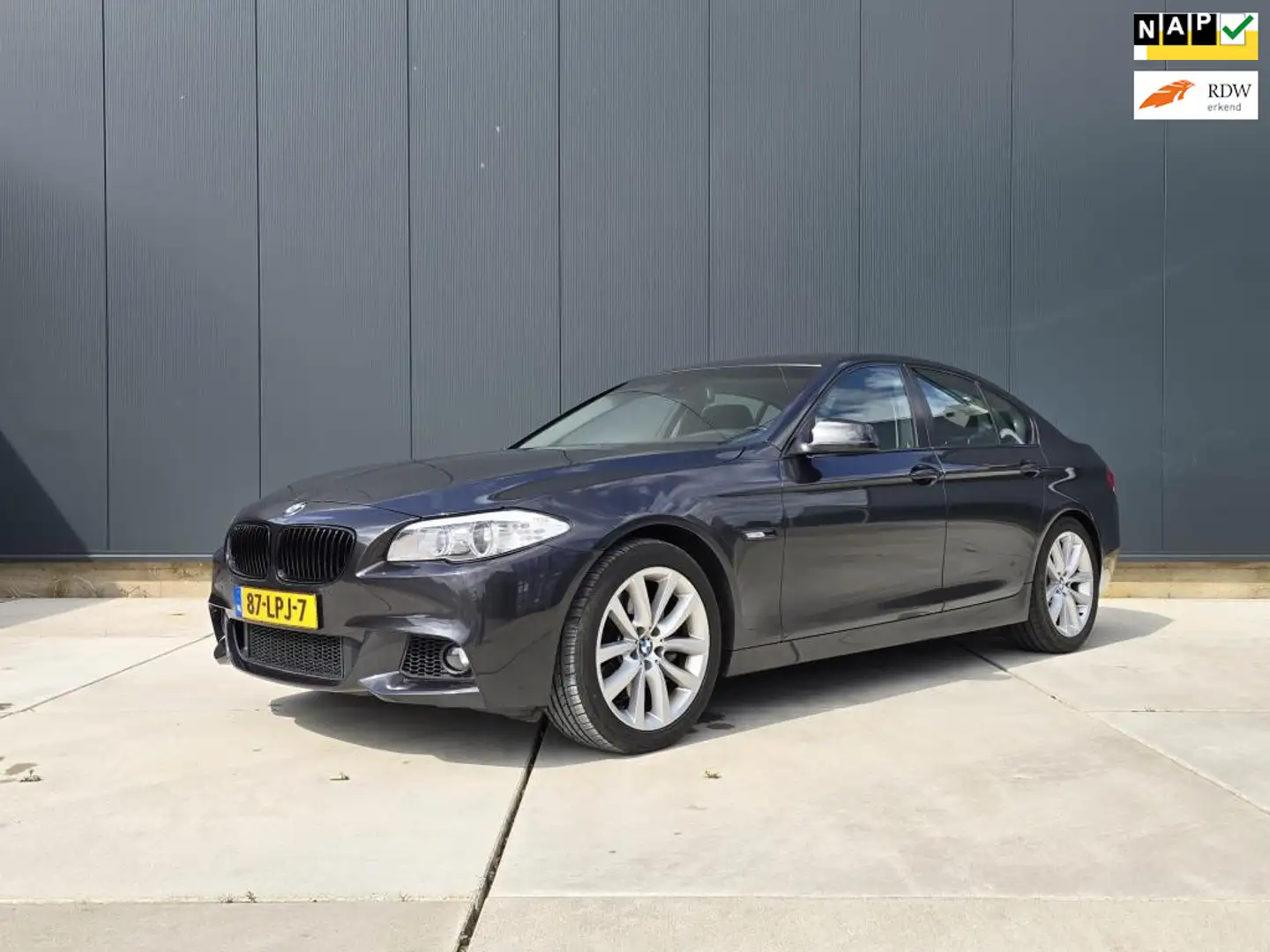 BMW 535 5-serie 535i High Executive|COMF|LEDER|M-PAKKET|NA Grijs - 1
