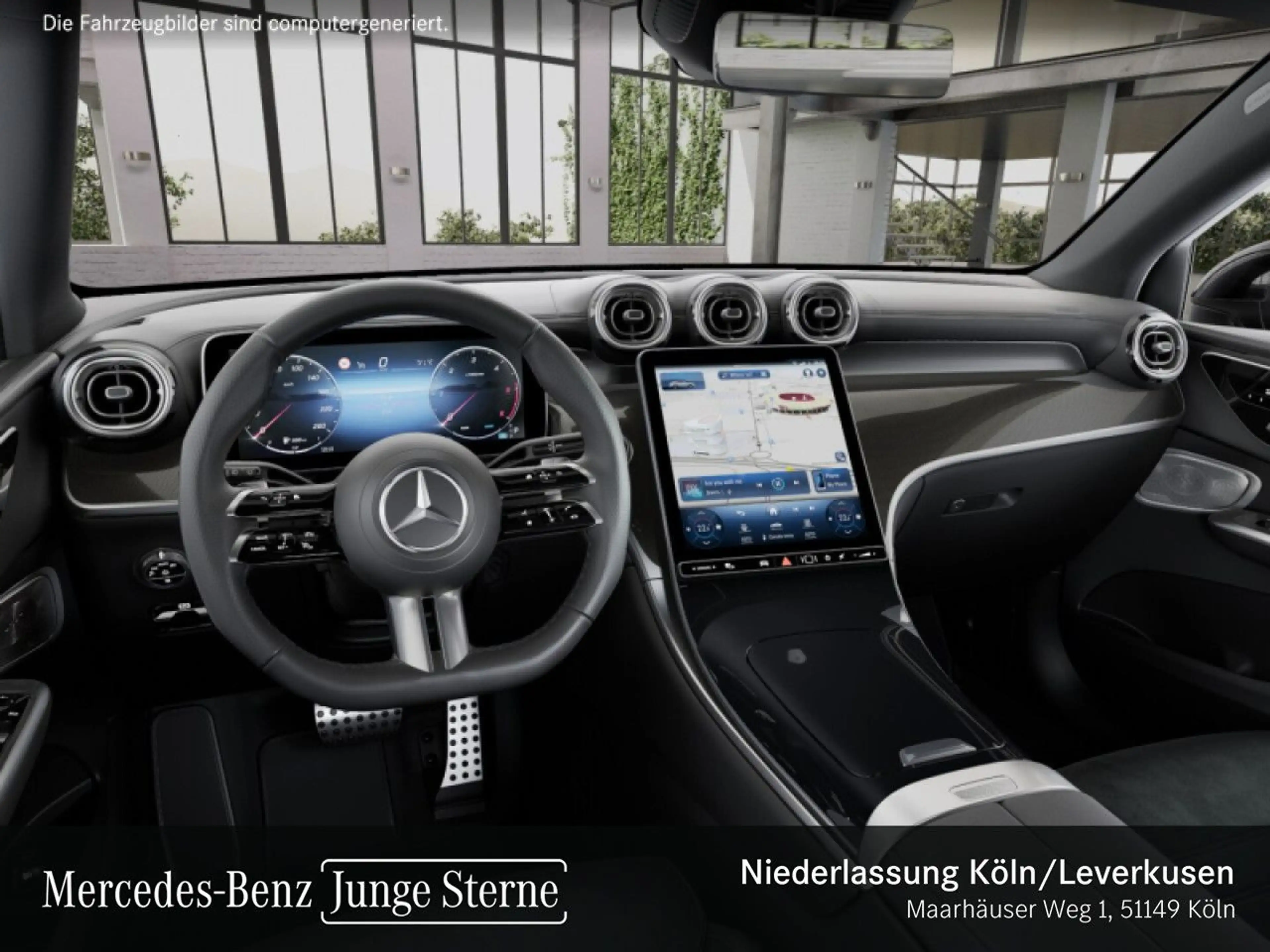 Mercedes-Benz GLC 300 d 4M AMG+NIGHT+PANO+AHK+BURMESTER+KEYLESS — photo 9