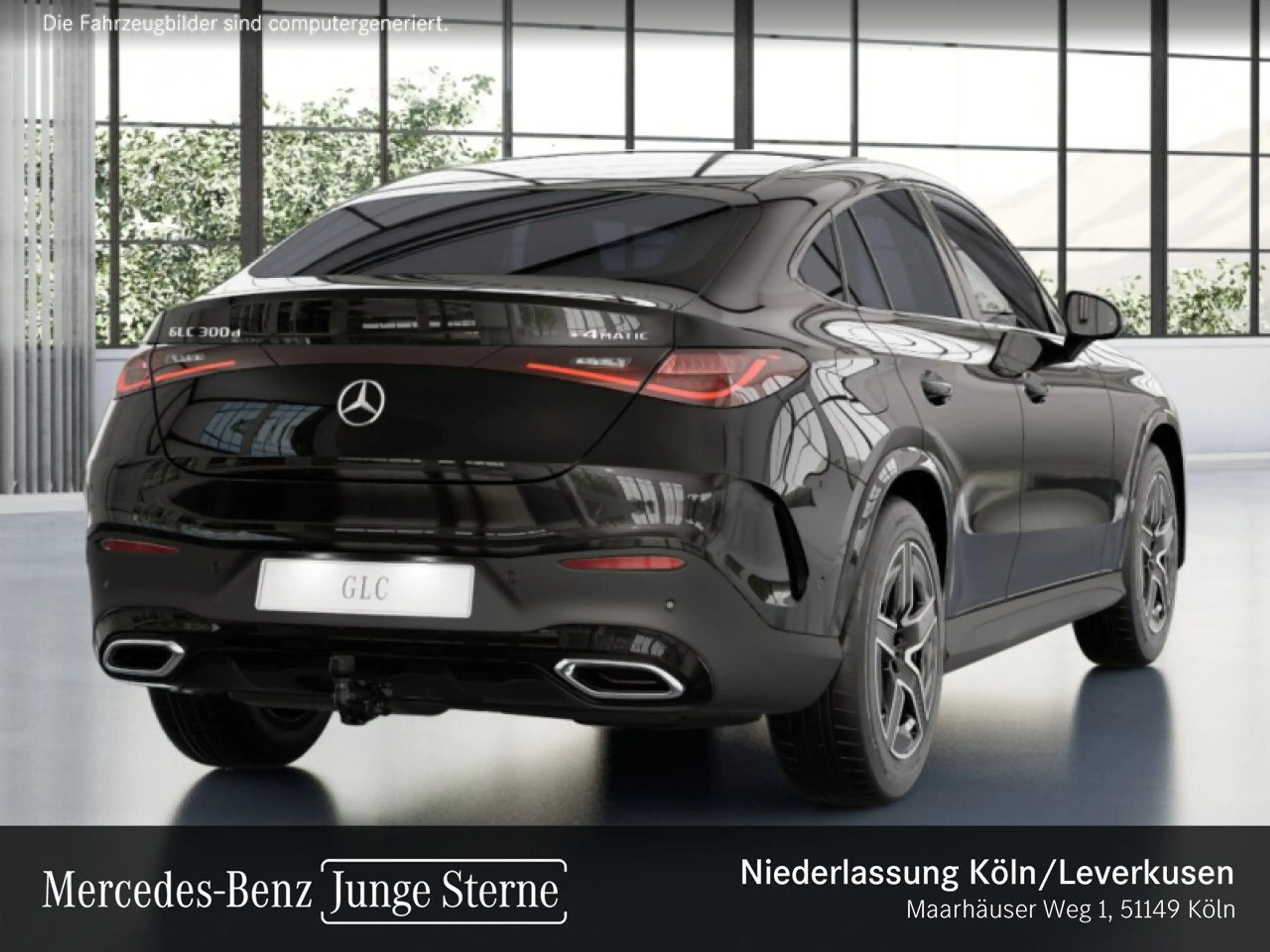 Mercedes-Benz GLC 300 d 4M AMG+NIGHT+PANO+AHK+BURMESTER+KEYLESS — photo 4